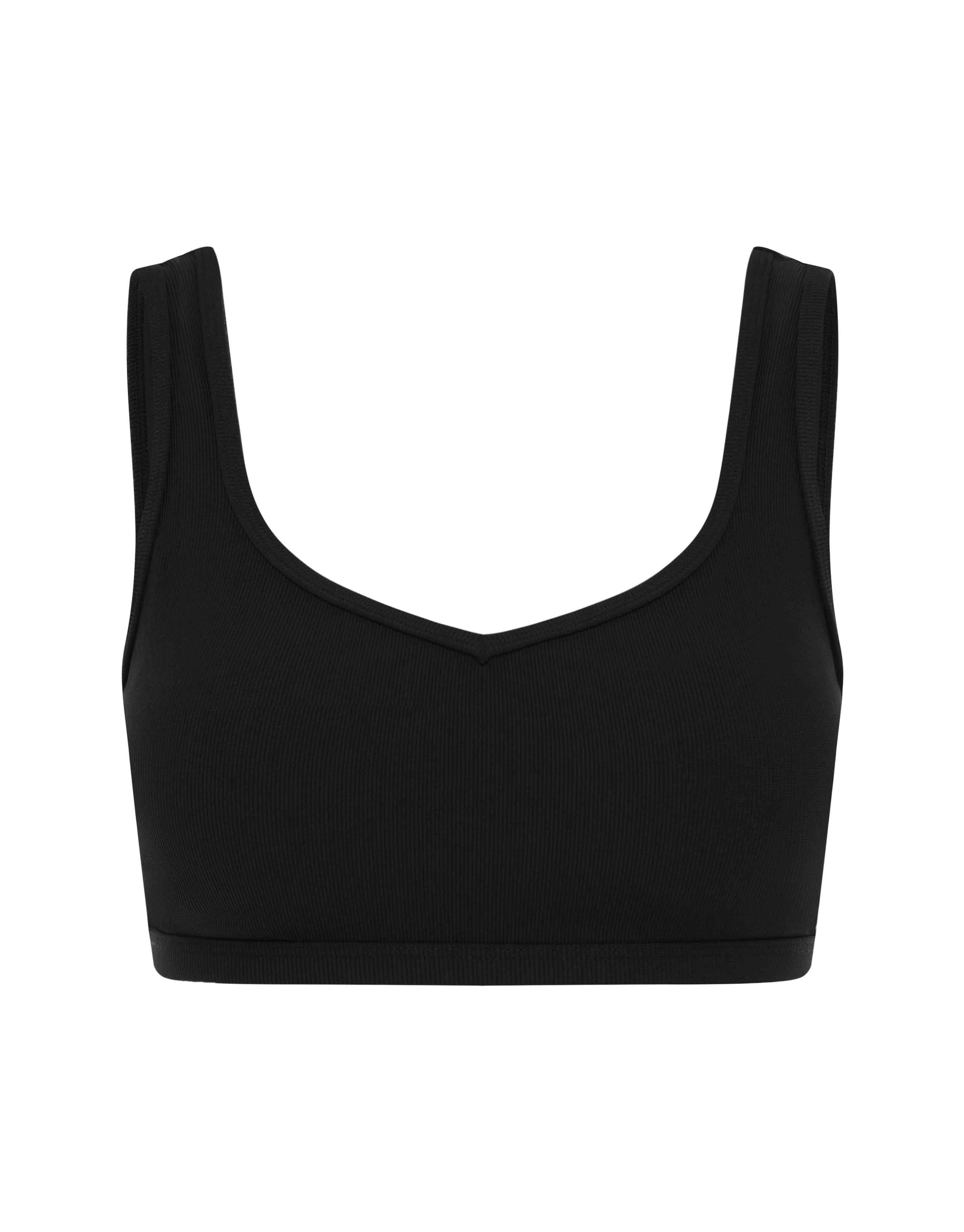 Active Rib Crop - Black - Image 10