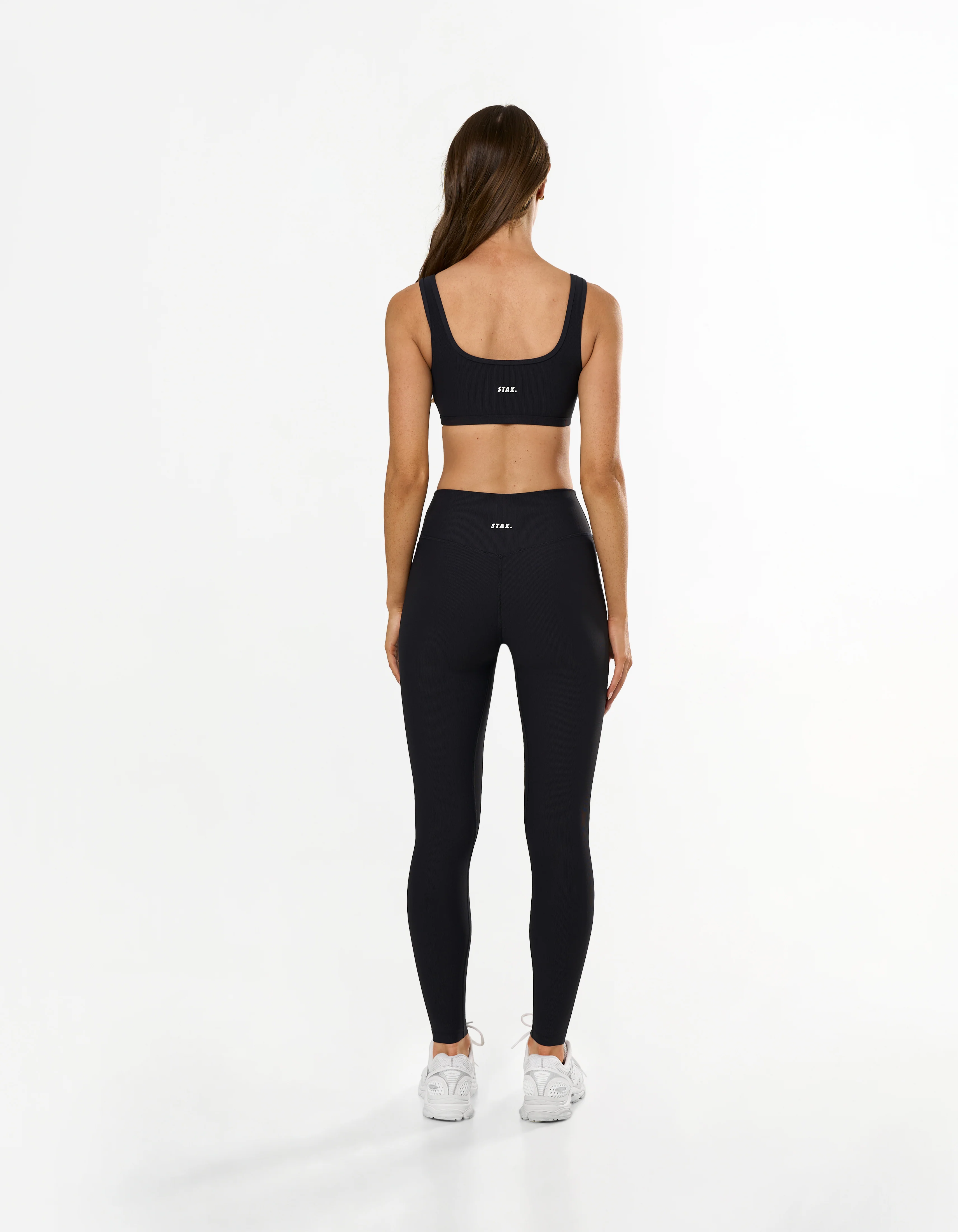 Active Rib Crop - Black - Image 5