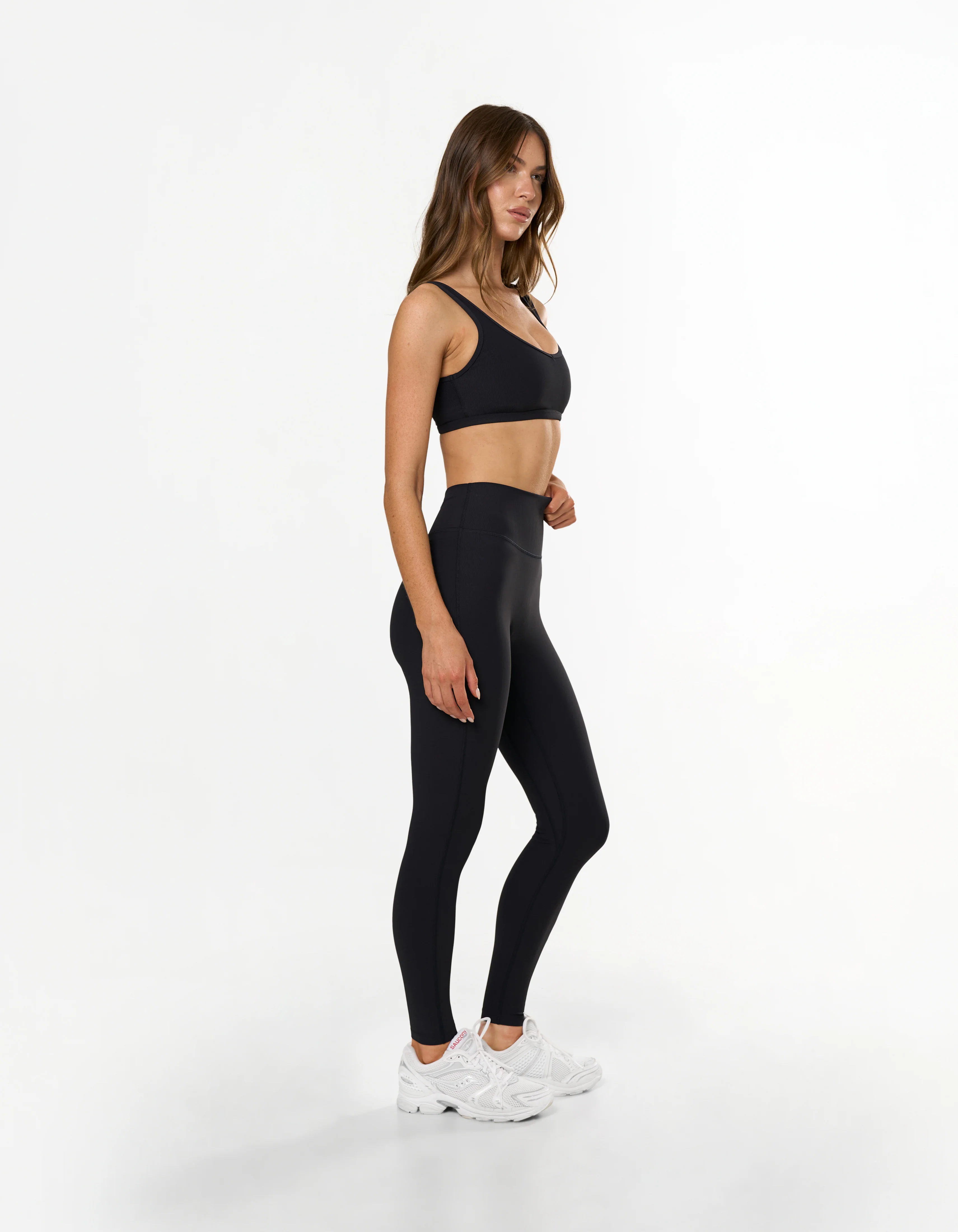Active Rib Crop - Black - Image 7