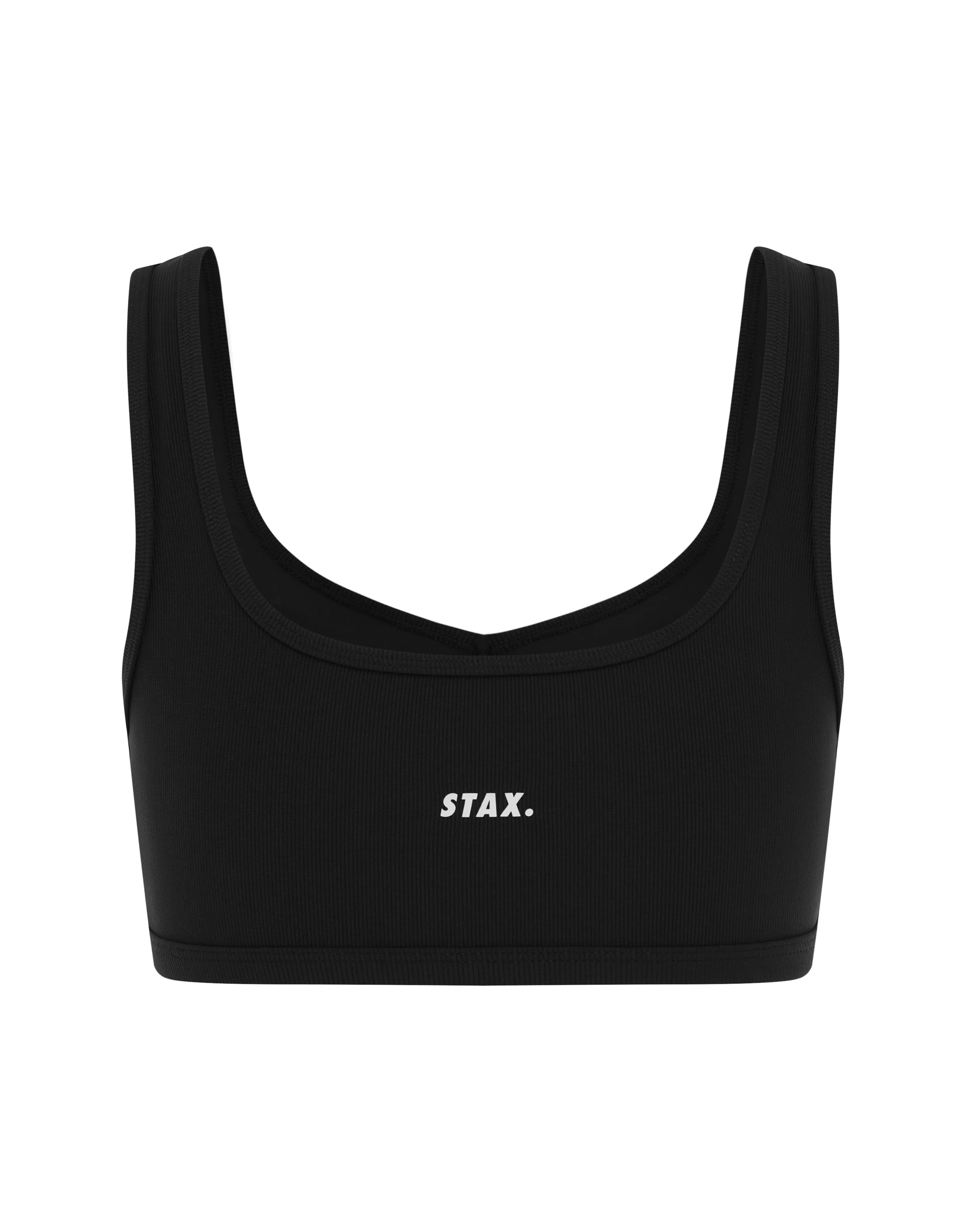 Active Rib Crop - Black - Image 9