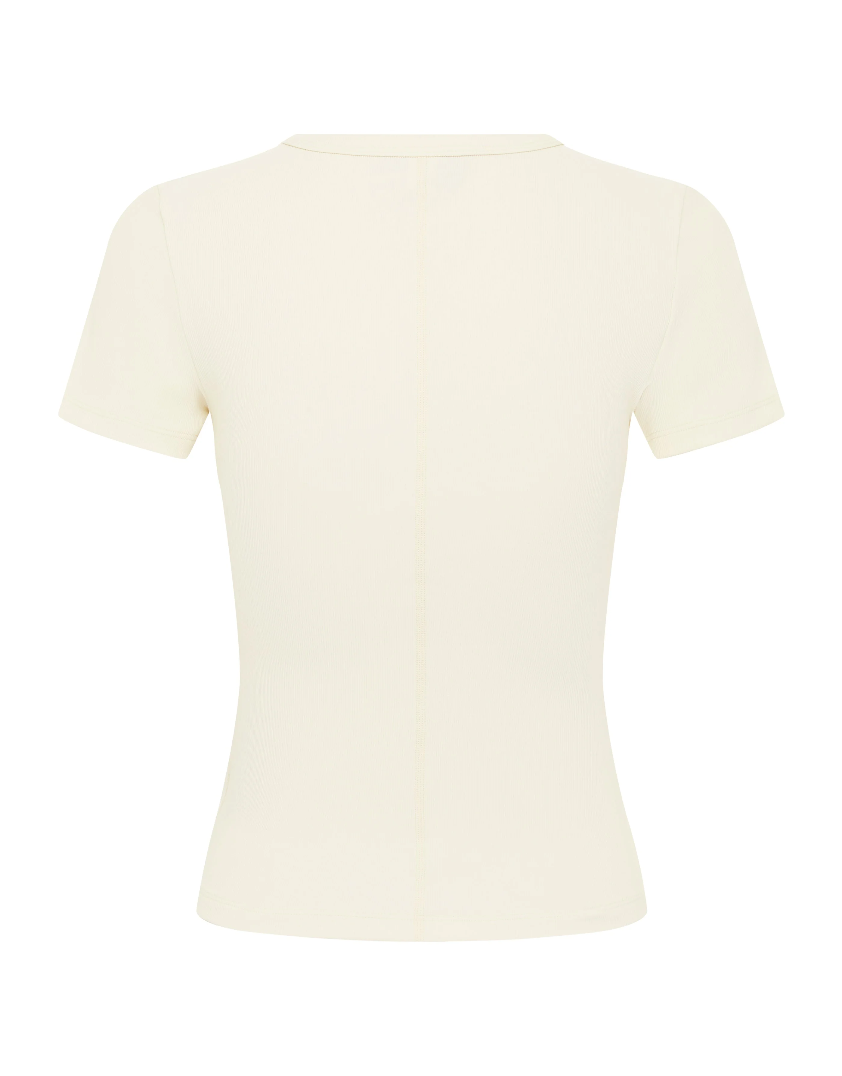Active Rib Fitted Tee - Cloud - Image 8