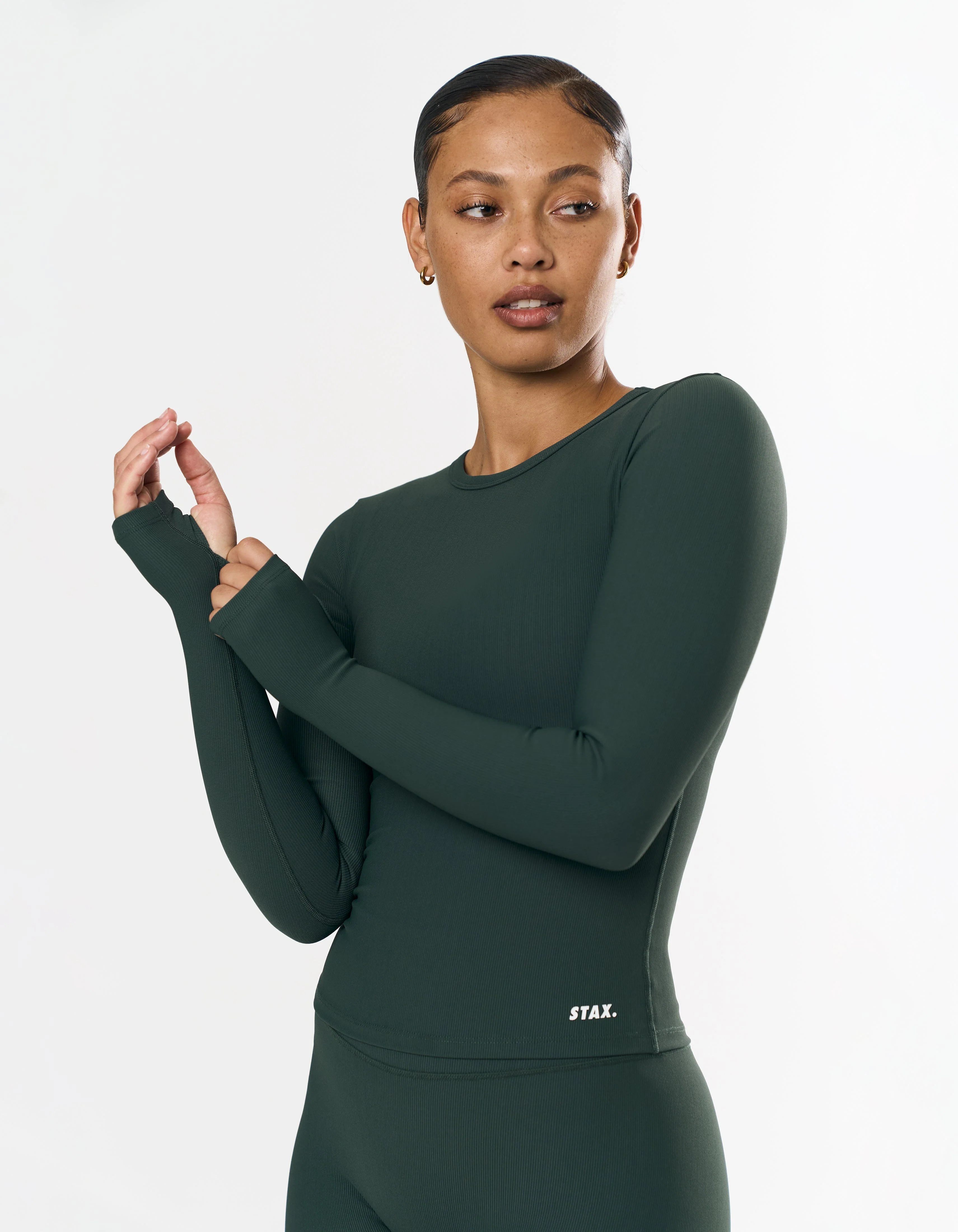 Active Rib Long Sleeve - Alpine - Image 3
