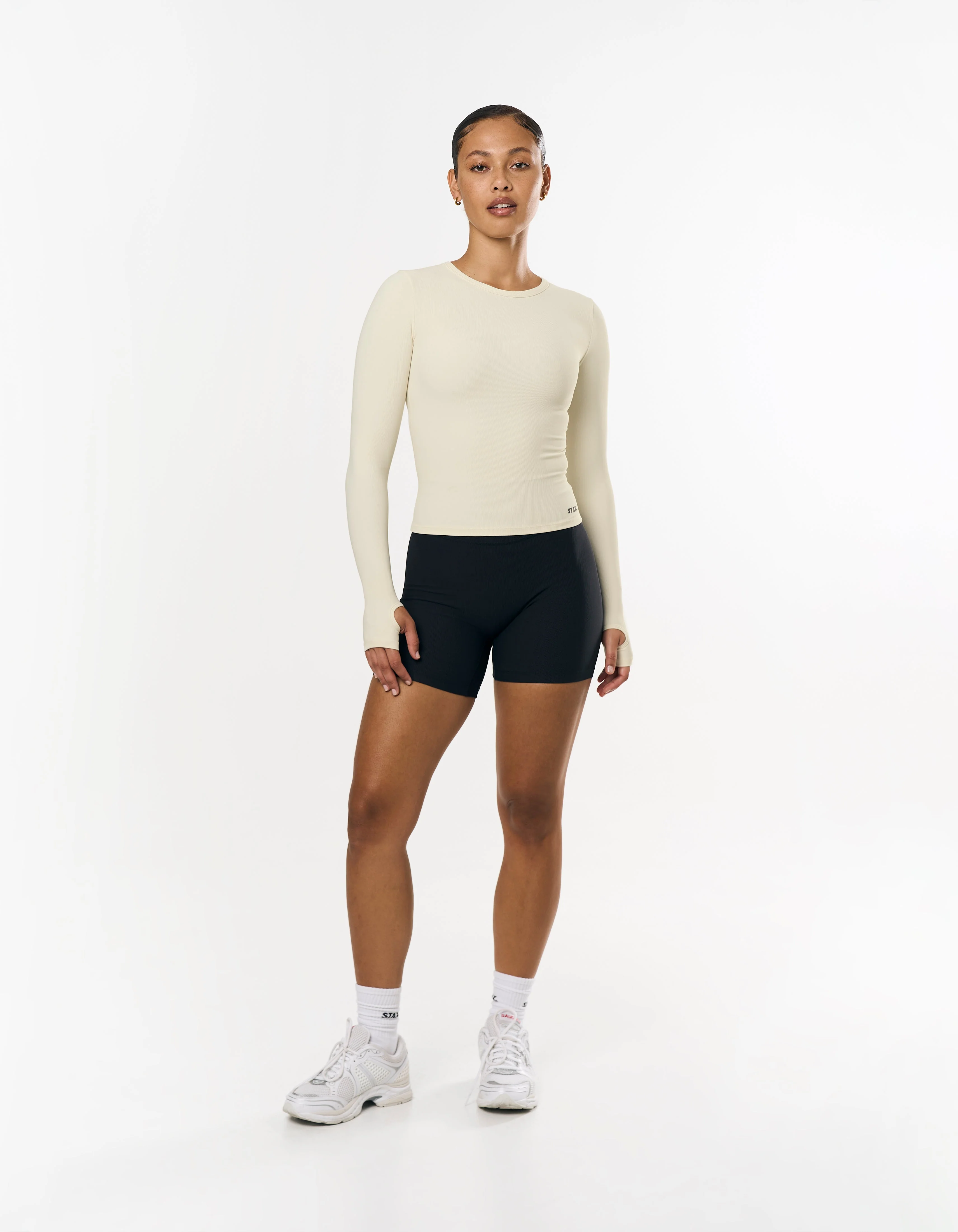 Active Rib Long Sleeve - Cloud - Image 6
