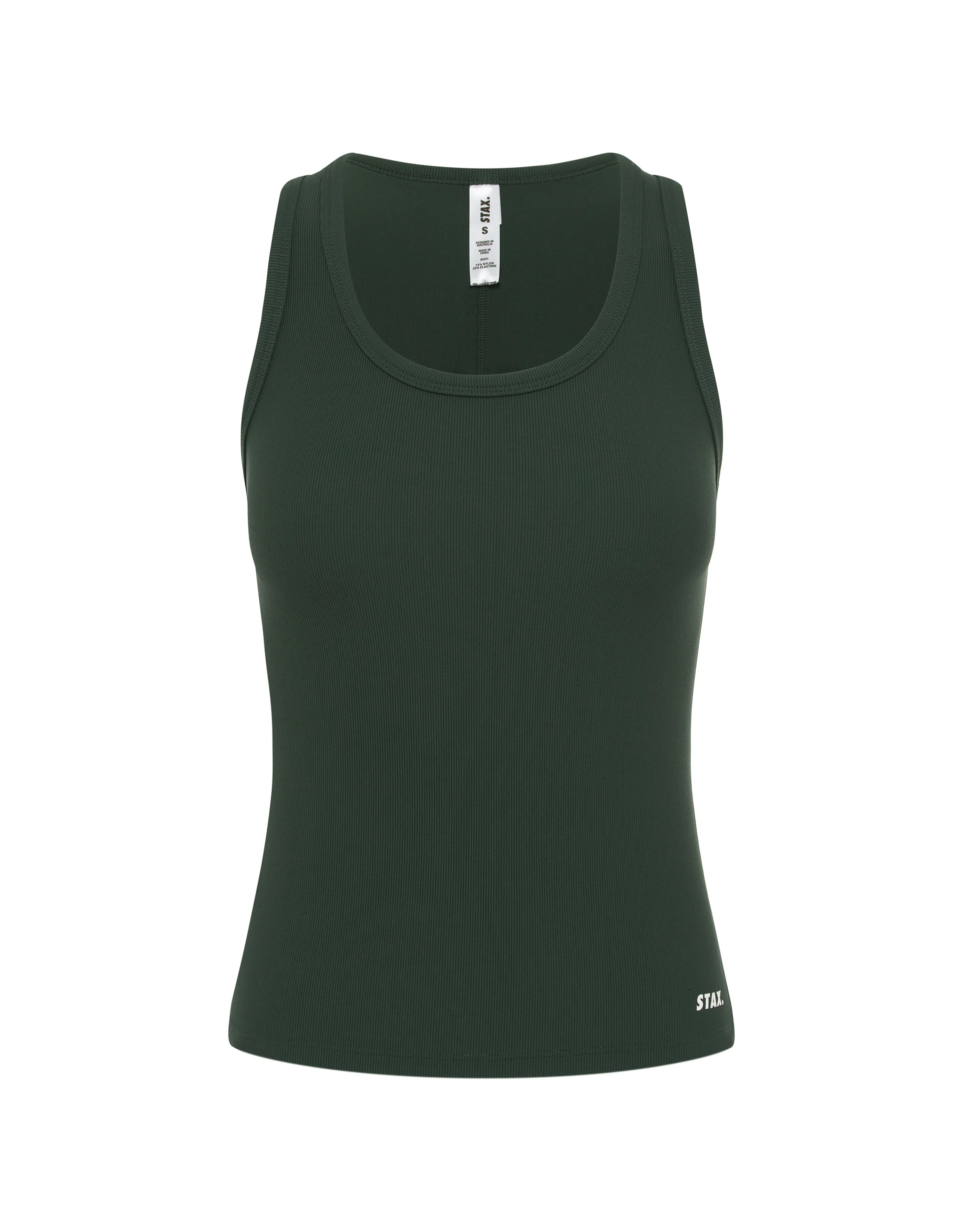 Active Rib Racer Singlet - Alpine - Image 8