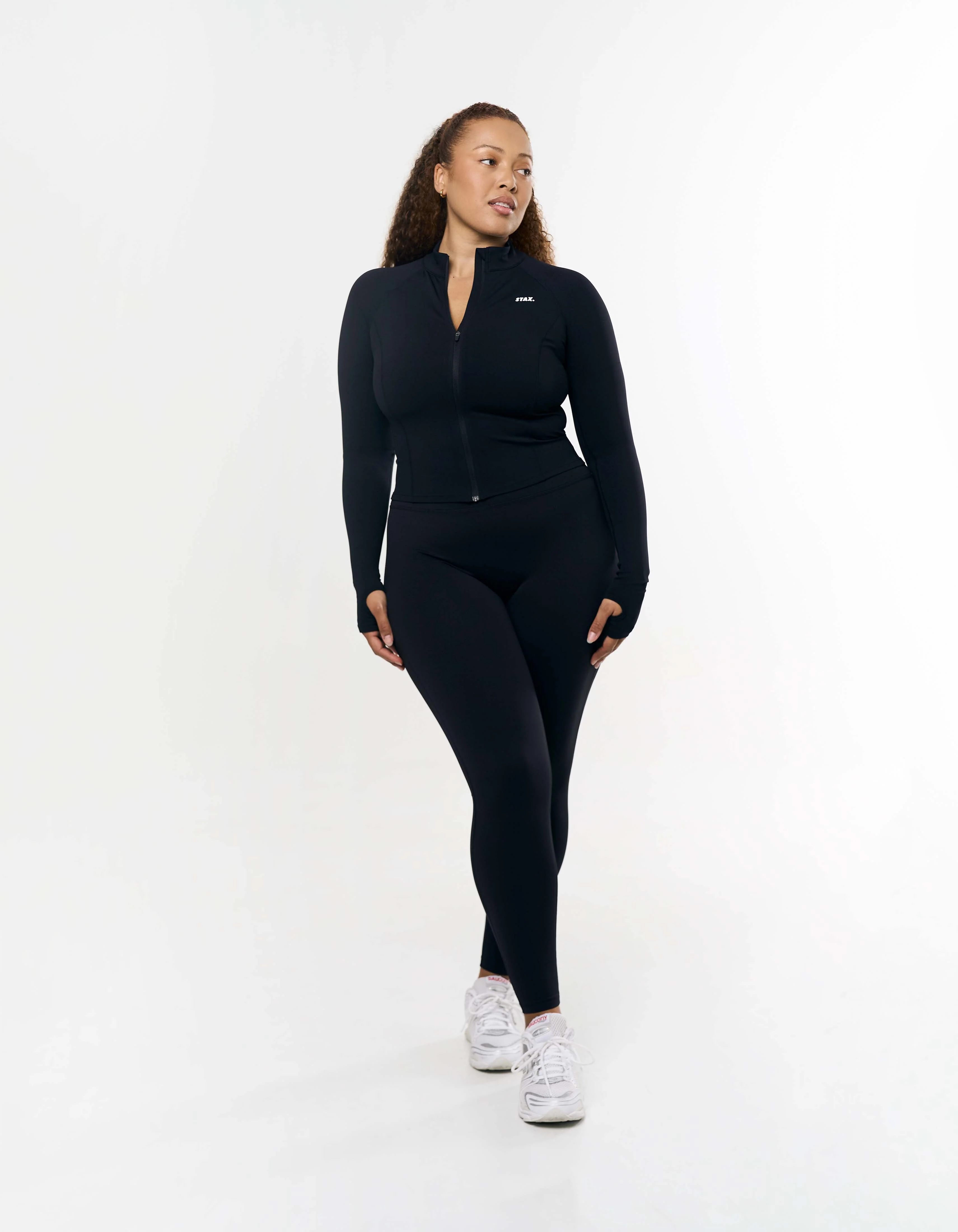 Active Zip Jacket Airlyte - Black - Image 8