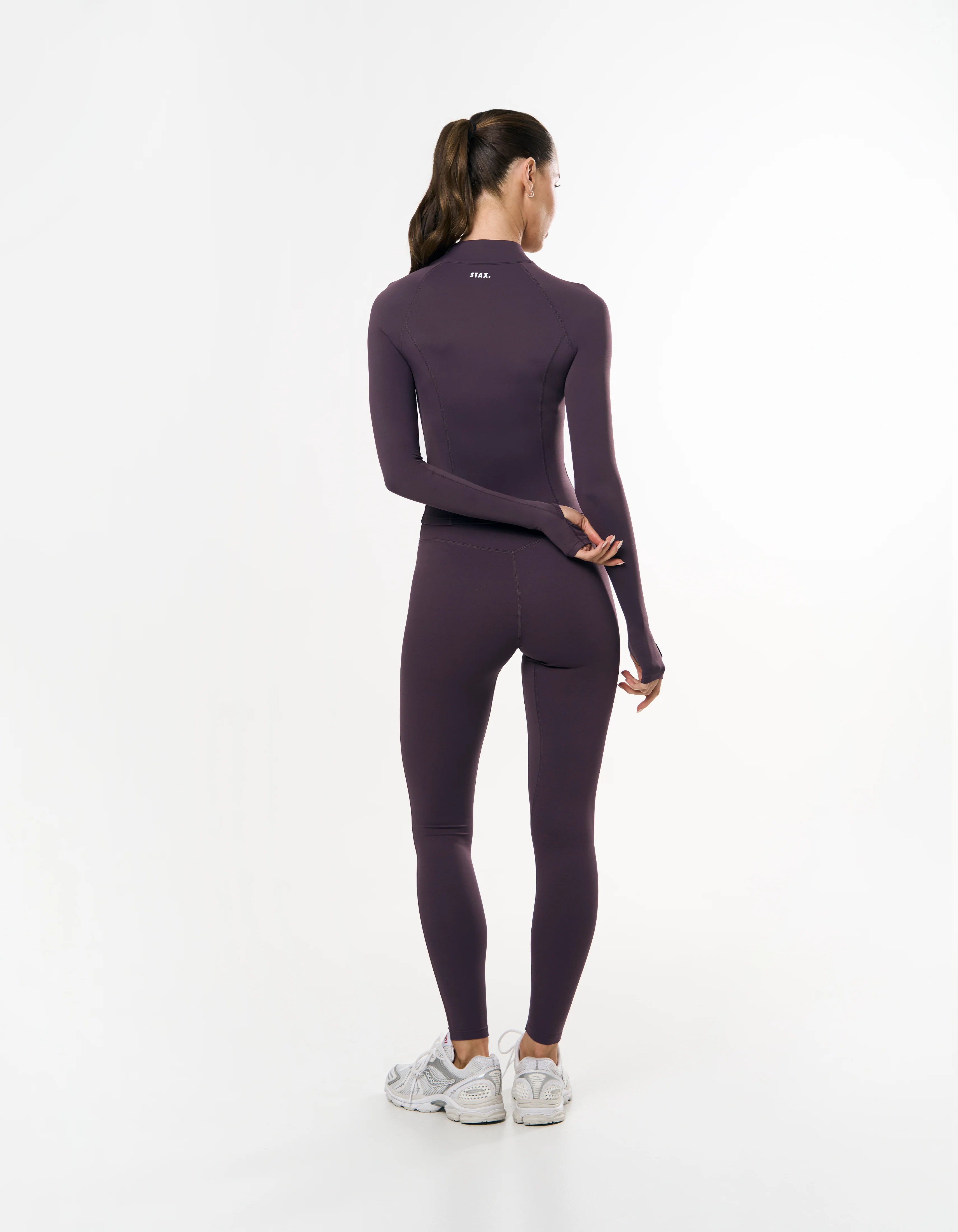 Active Zip Jacket Airlyte - Plum - Image 4