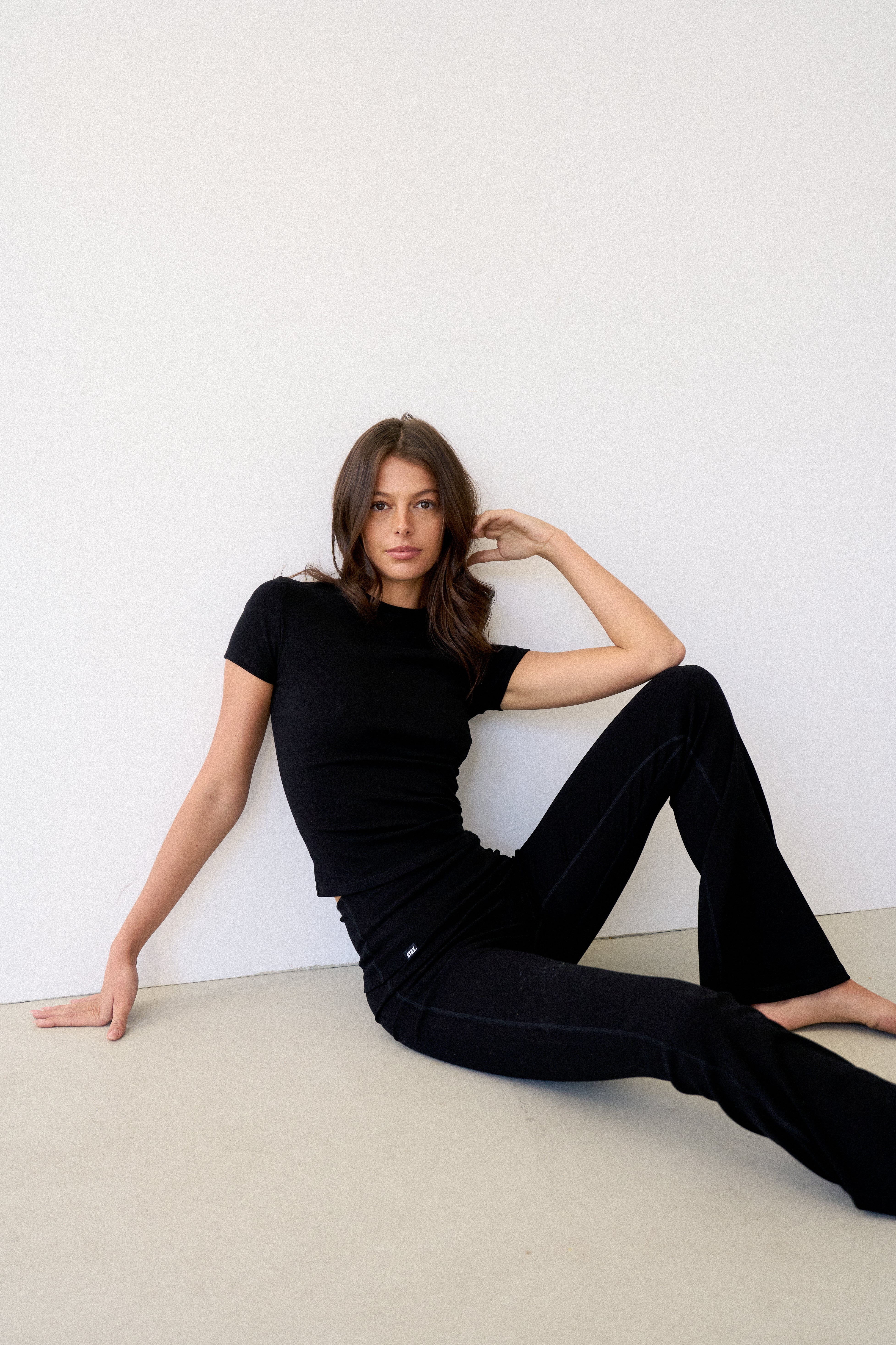 Cotton Comfort Baby Tee - Black - Image 2