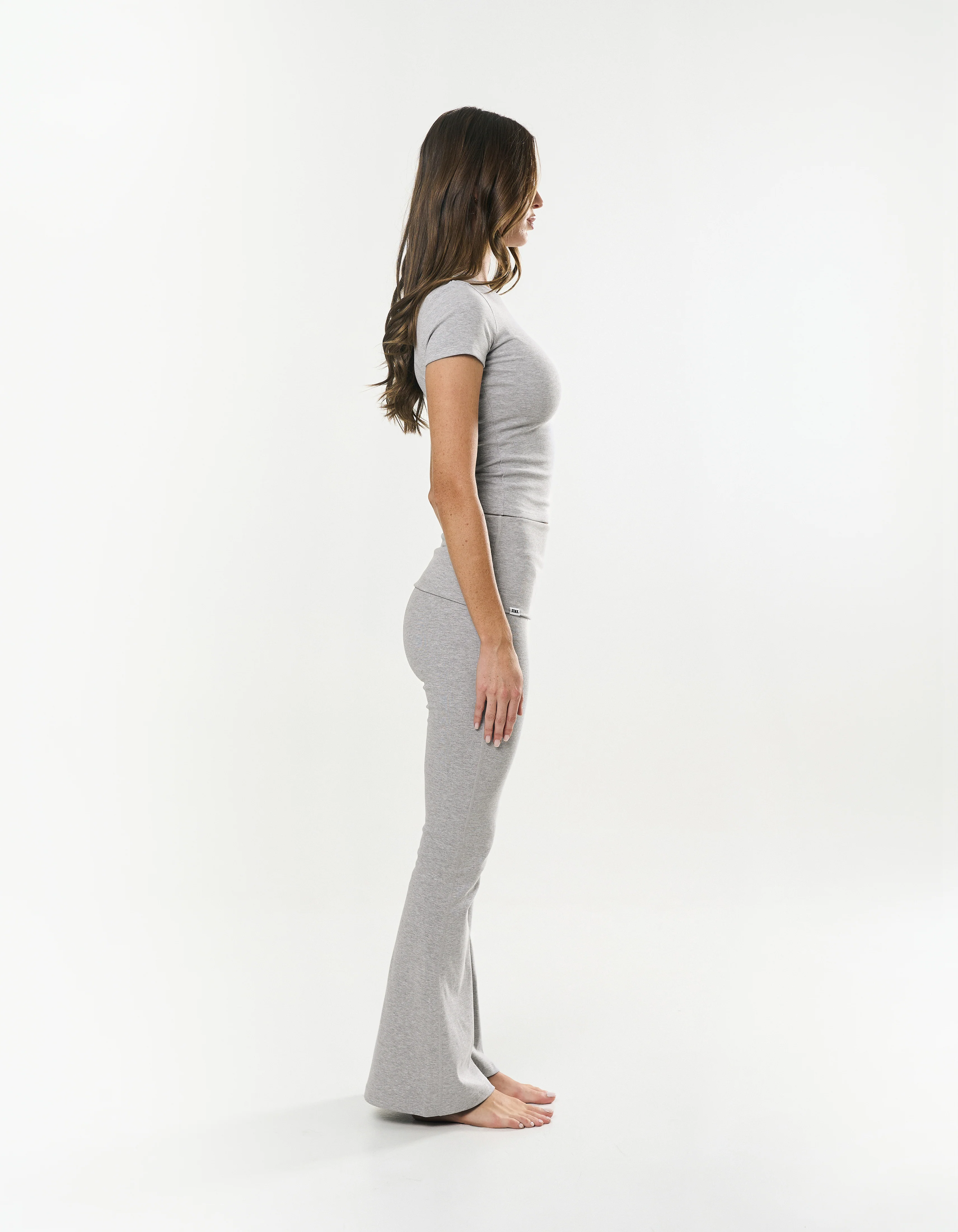 Cotton Comfort Baby Tee - Grey Marle - Image 5