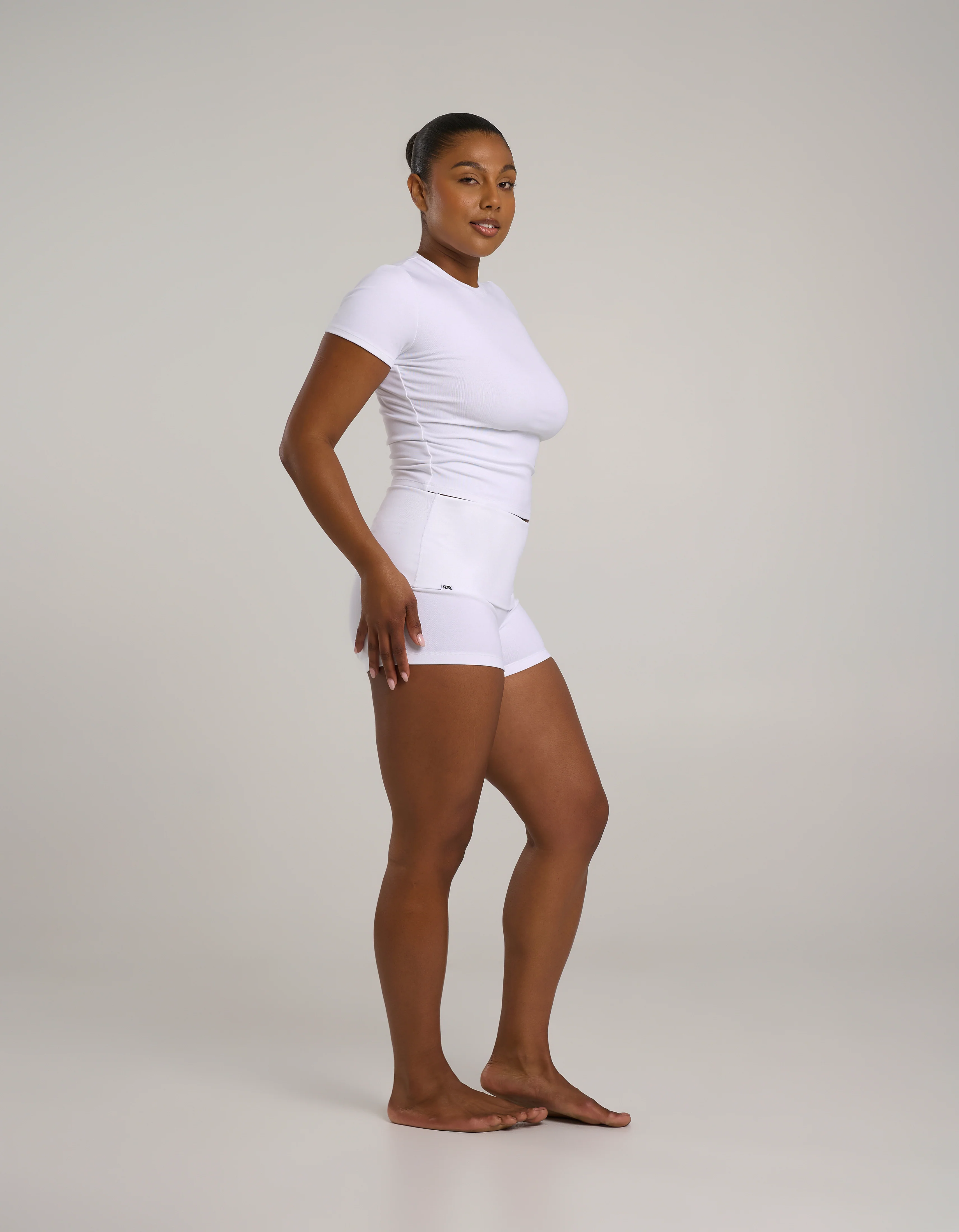 Cotton Comfort Baby Tee - White - Image 4