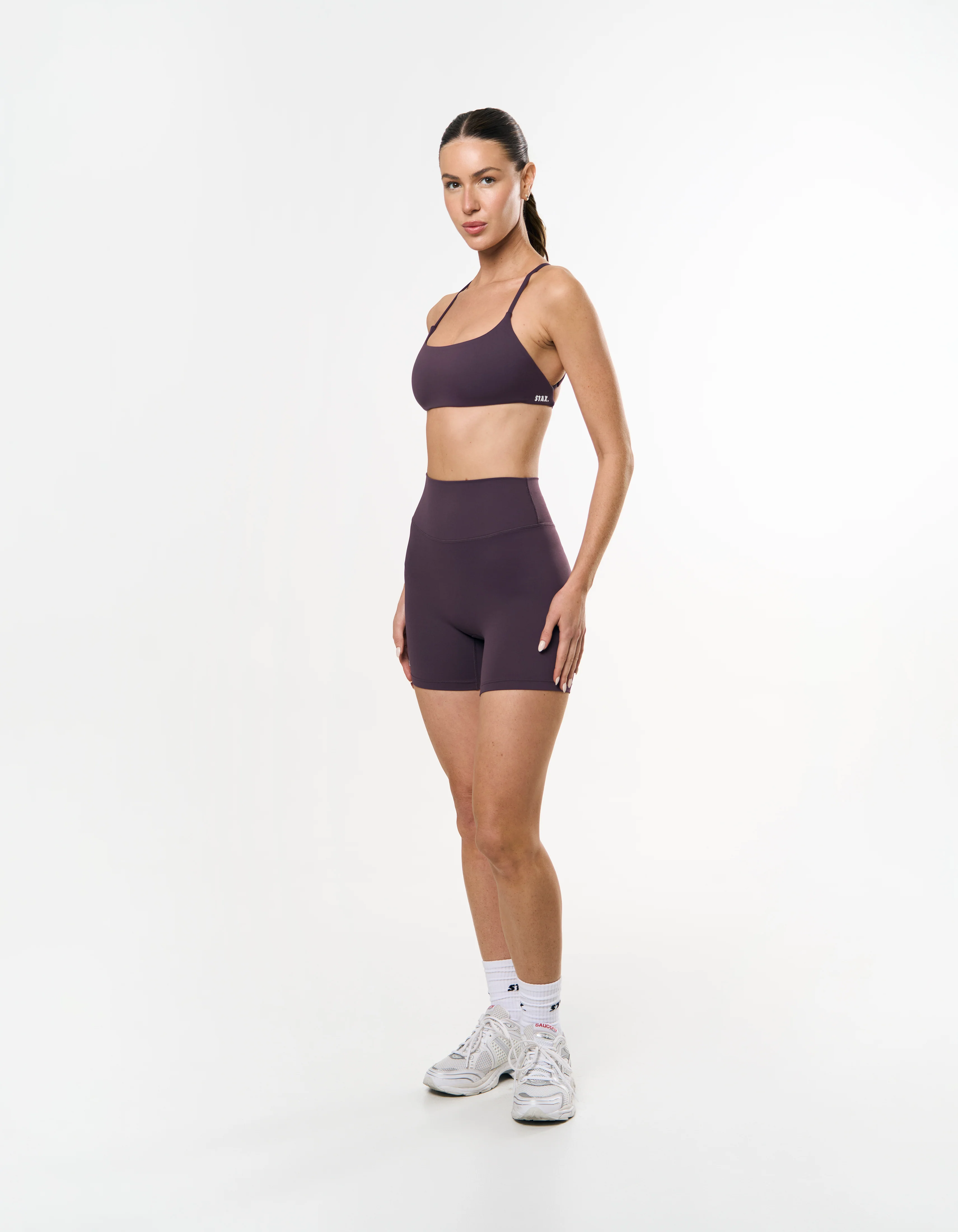 Crossback Crop Airlyte - Plum - Image 6