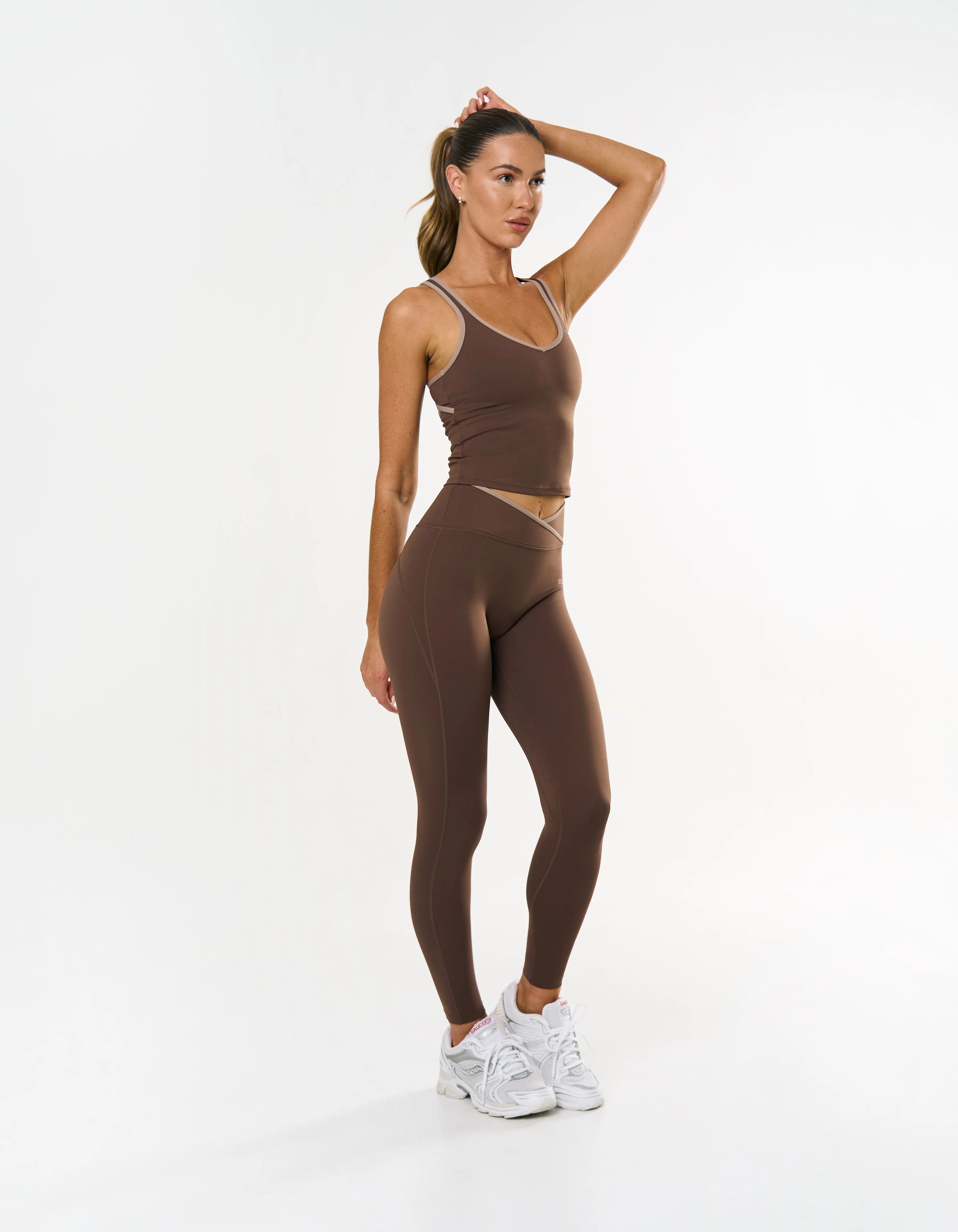Crossover Full Length Tights Airlyte - Coconut - Image 3