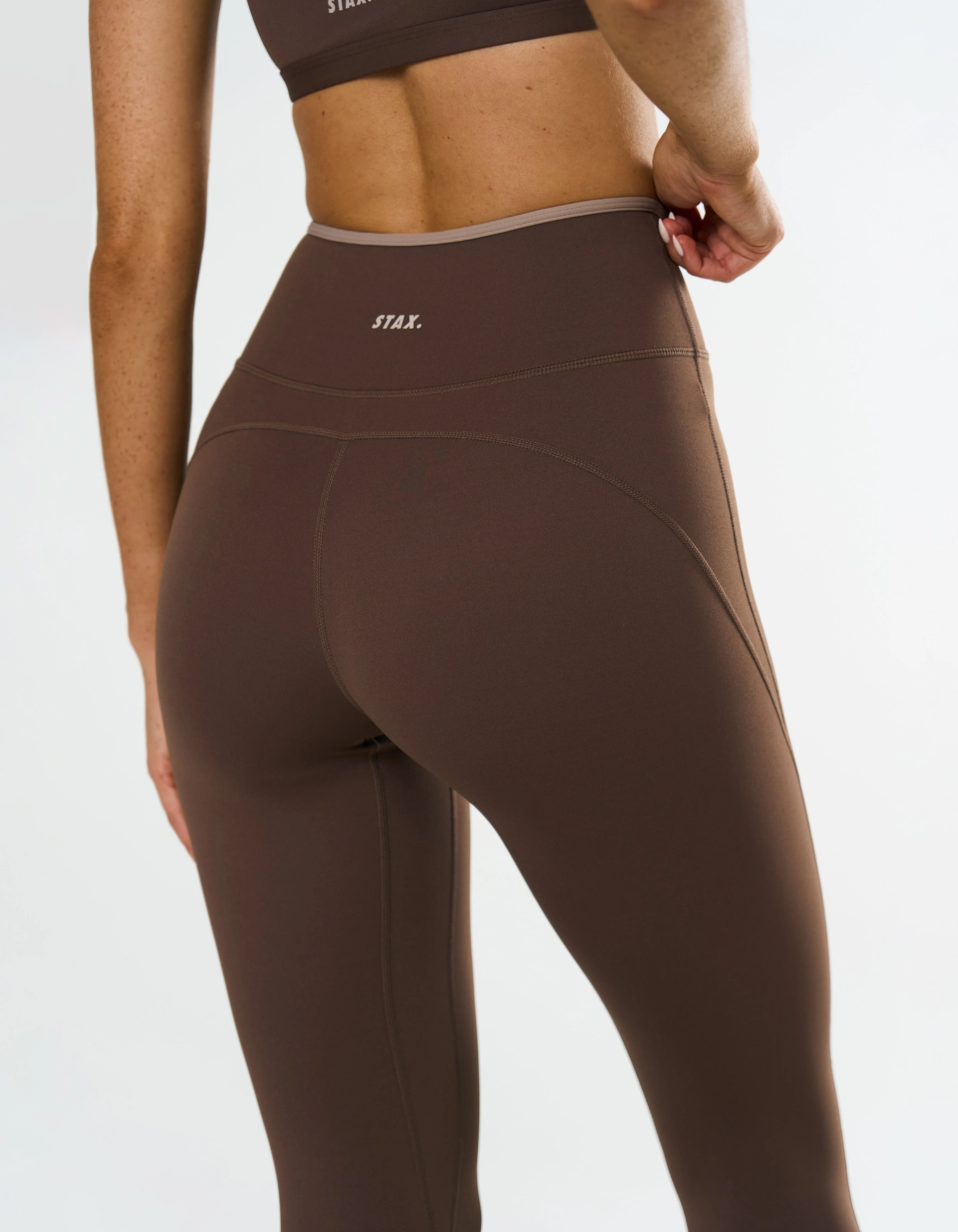 Crossover Full Length Tights Airlyte - Coconut - Image 8