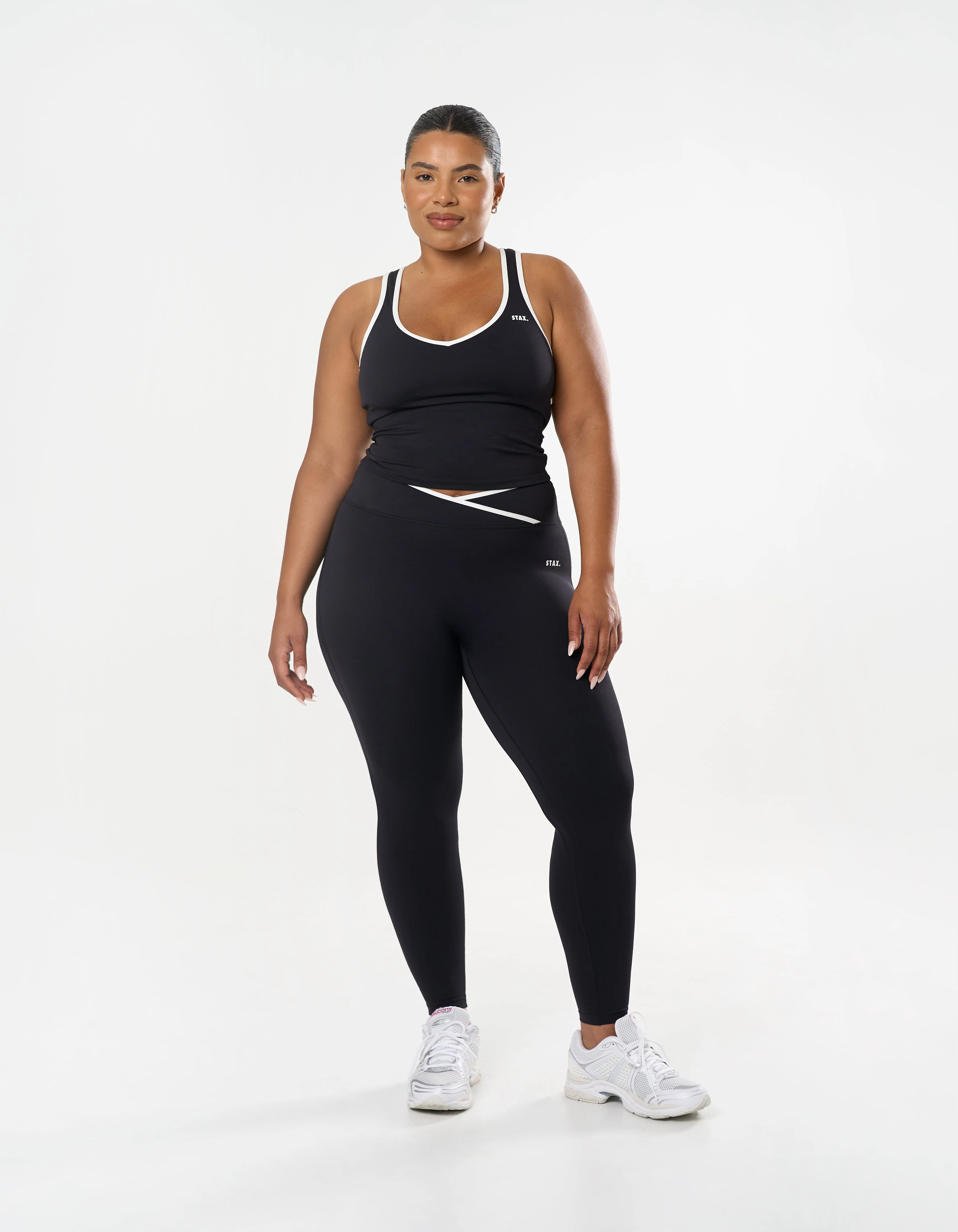 Crossover Full Length Tights Airlyte - Liquorice - Image 10