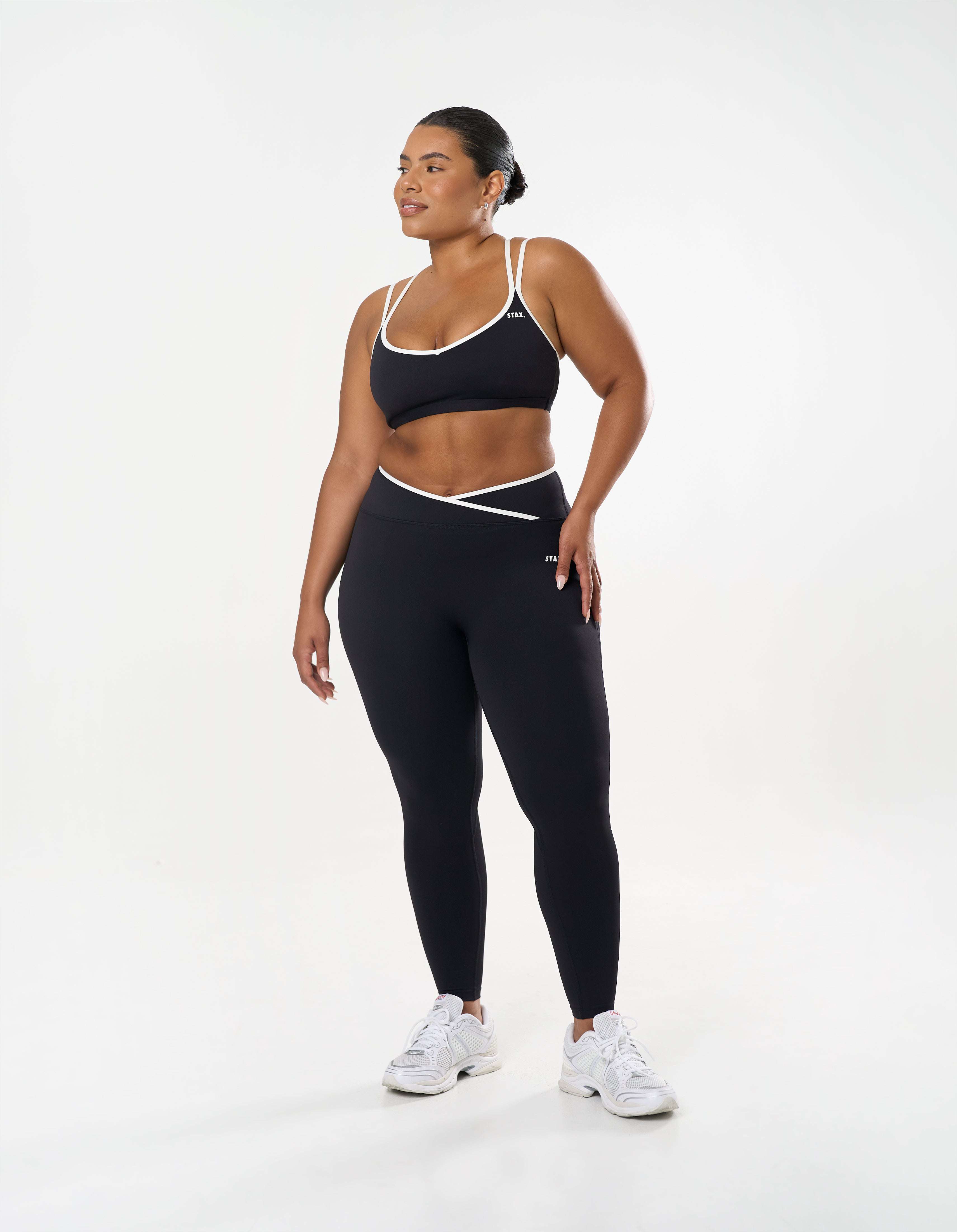Crossover Full Length Tights Airlyte - Liquorice - Image 3