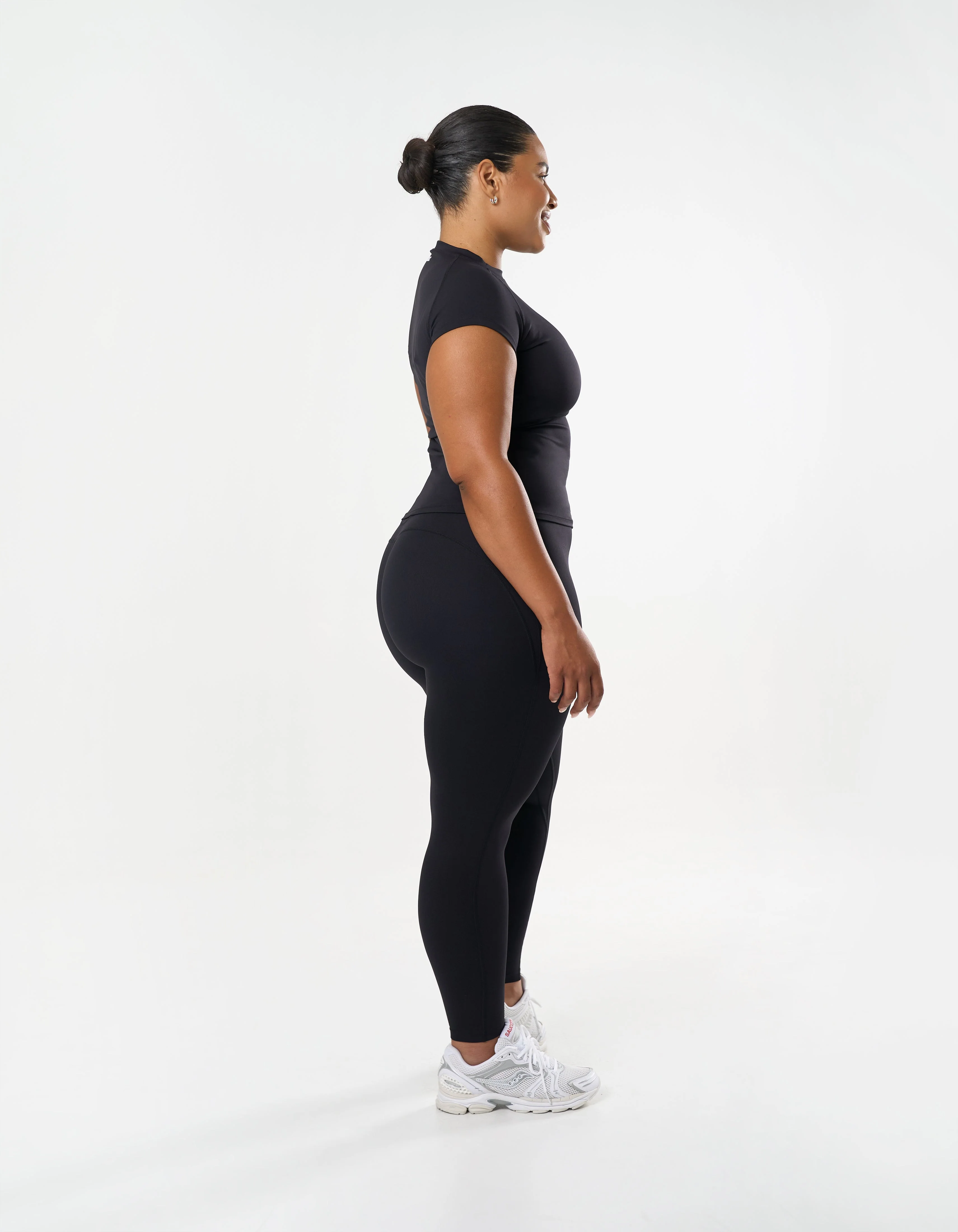 Crossover Full Length Tights Airlyte - Liquorice - Image 6