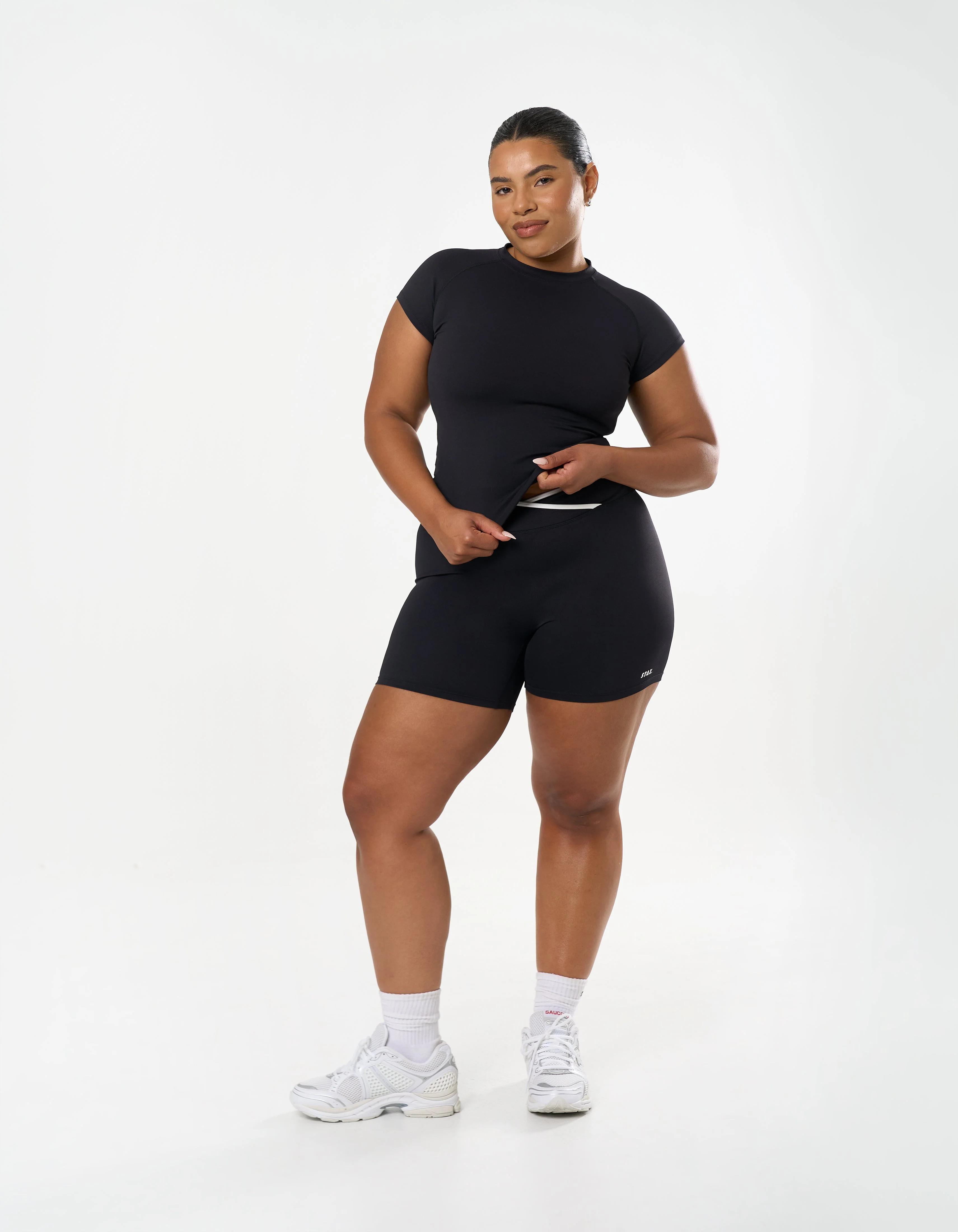 Crossover Standard Bike Shorts Airlyte - Liquorice - Image 9