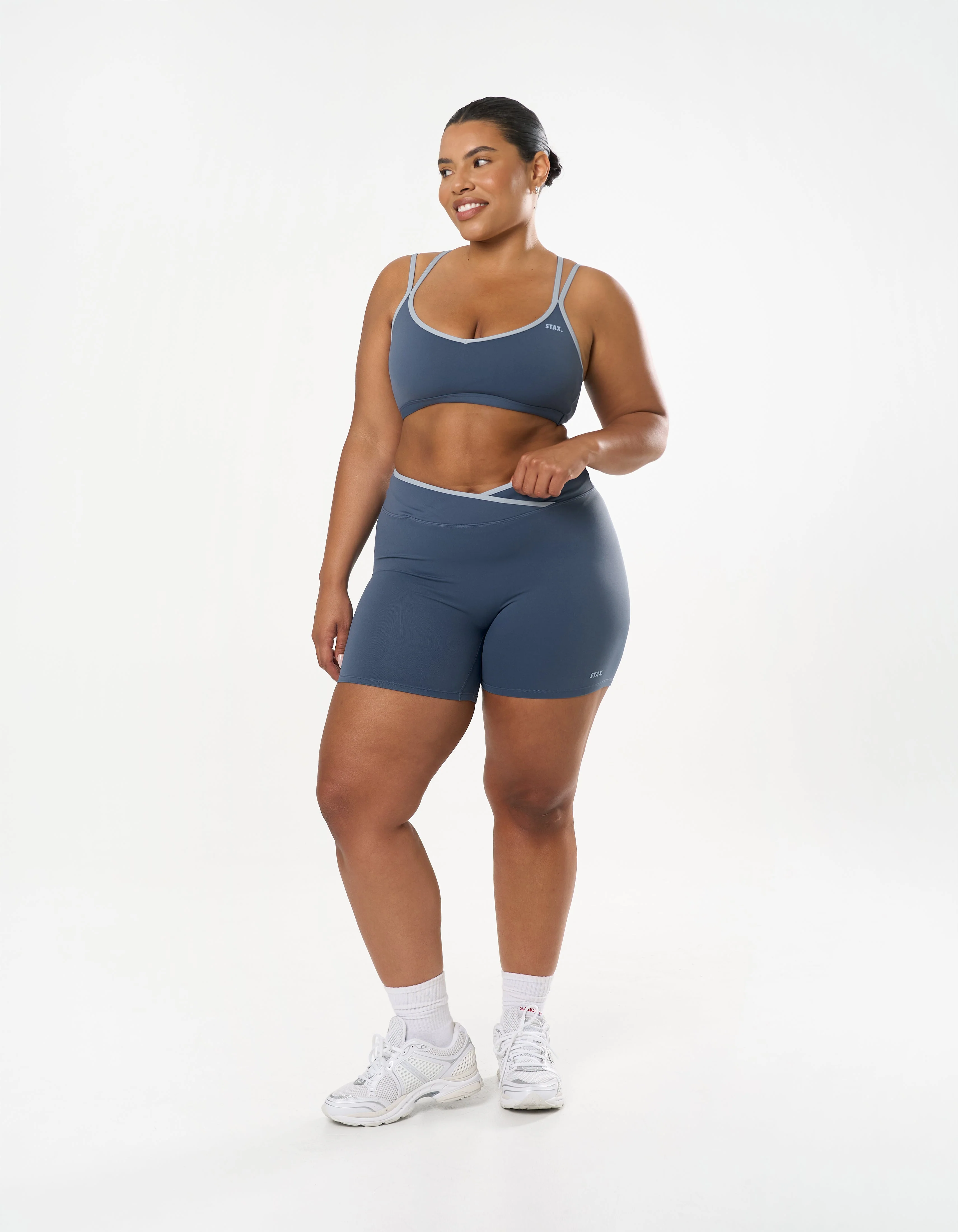 Crossover Standard Bike Shorts Airlyte - Sky - Image 9