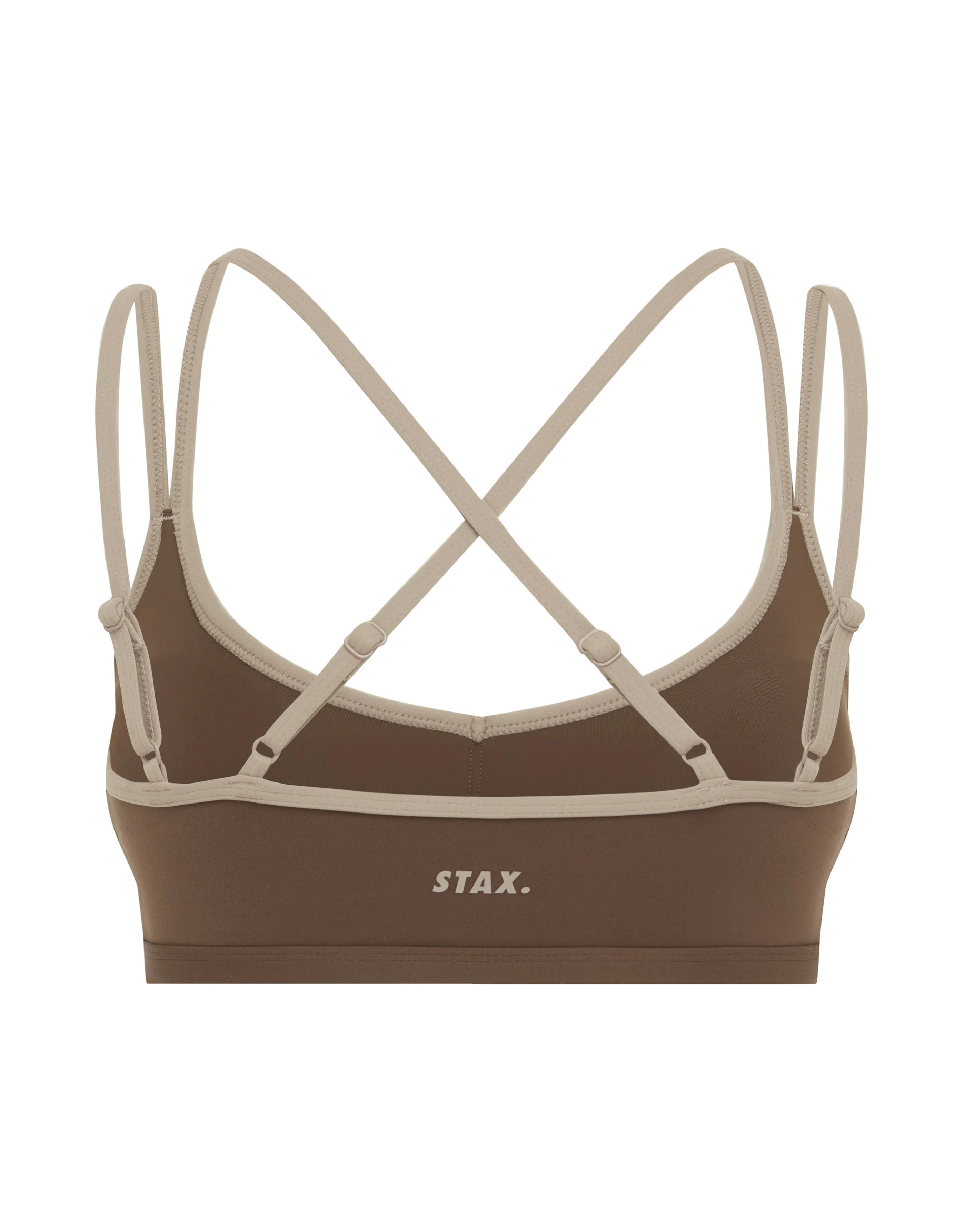 Double Strap Crop Airlyte - Coconut - Image 10