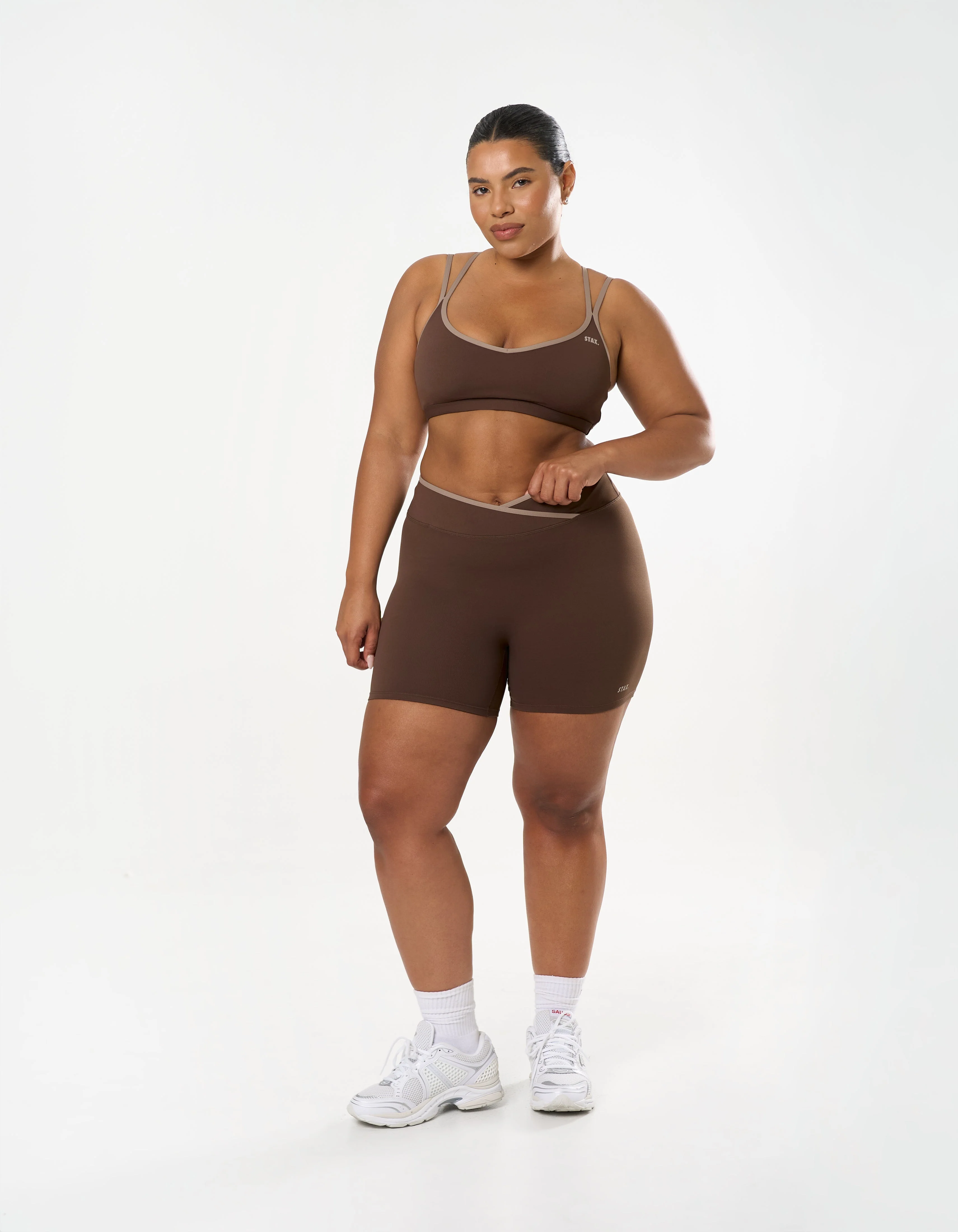 Double Strap Crop Airlyte - Coconut - Image 3