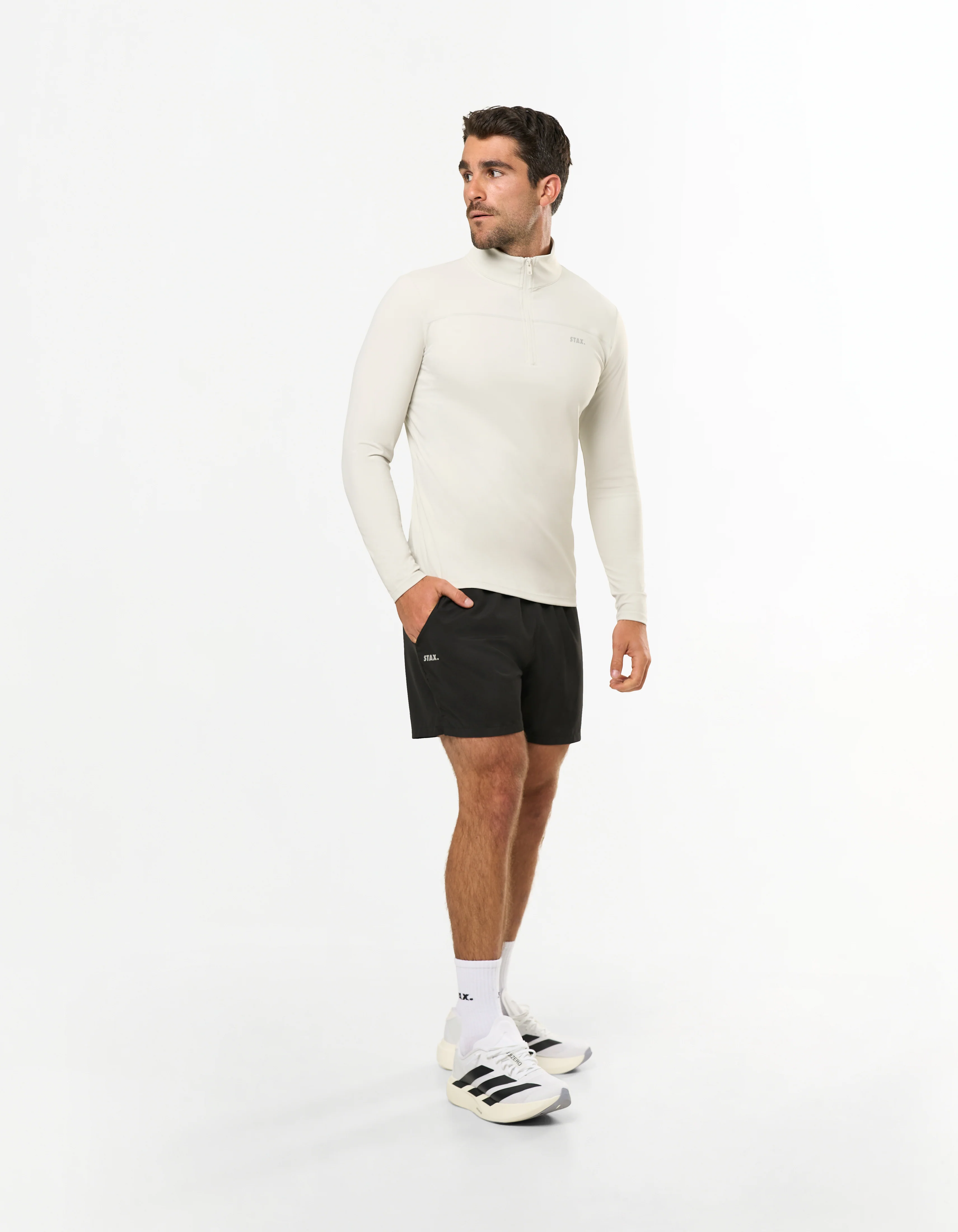Dymo Zip Up - Ecru - Image 6