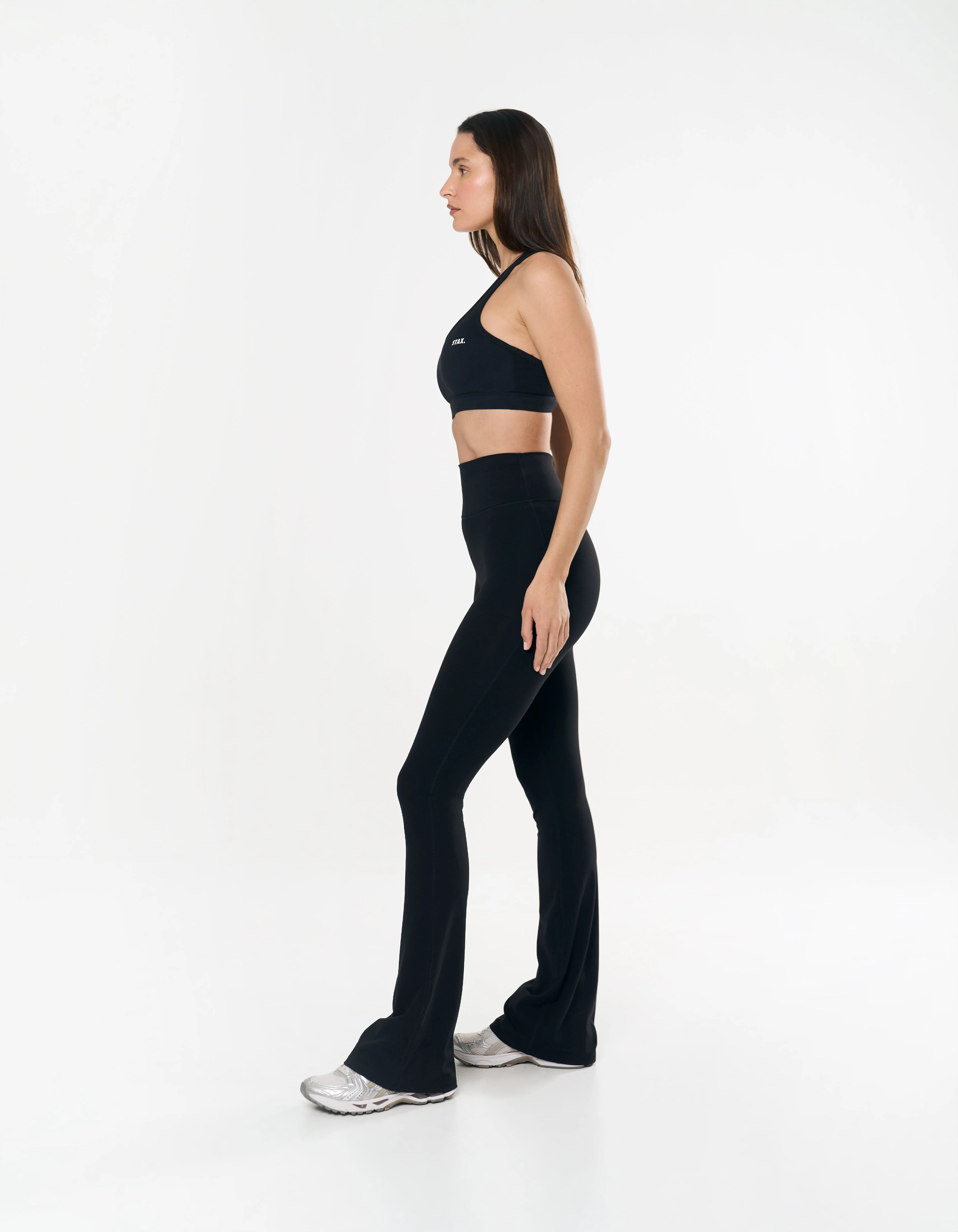 Flare Tights Extra Length NANDEX™ - Black - Image 3
