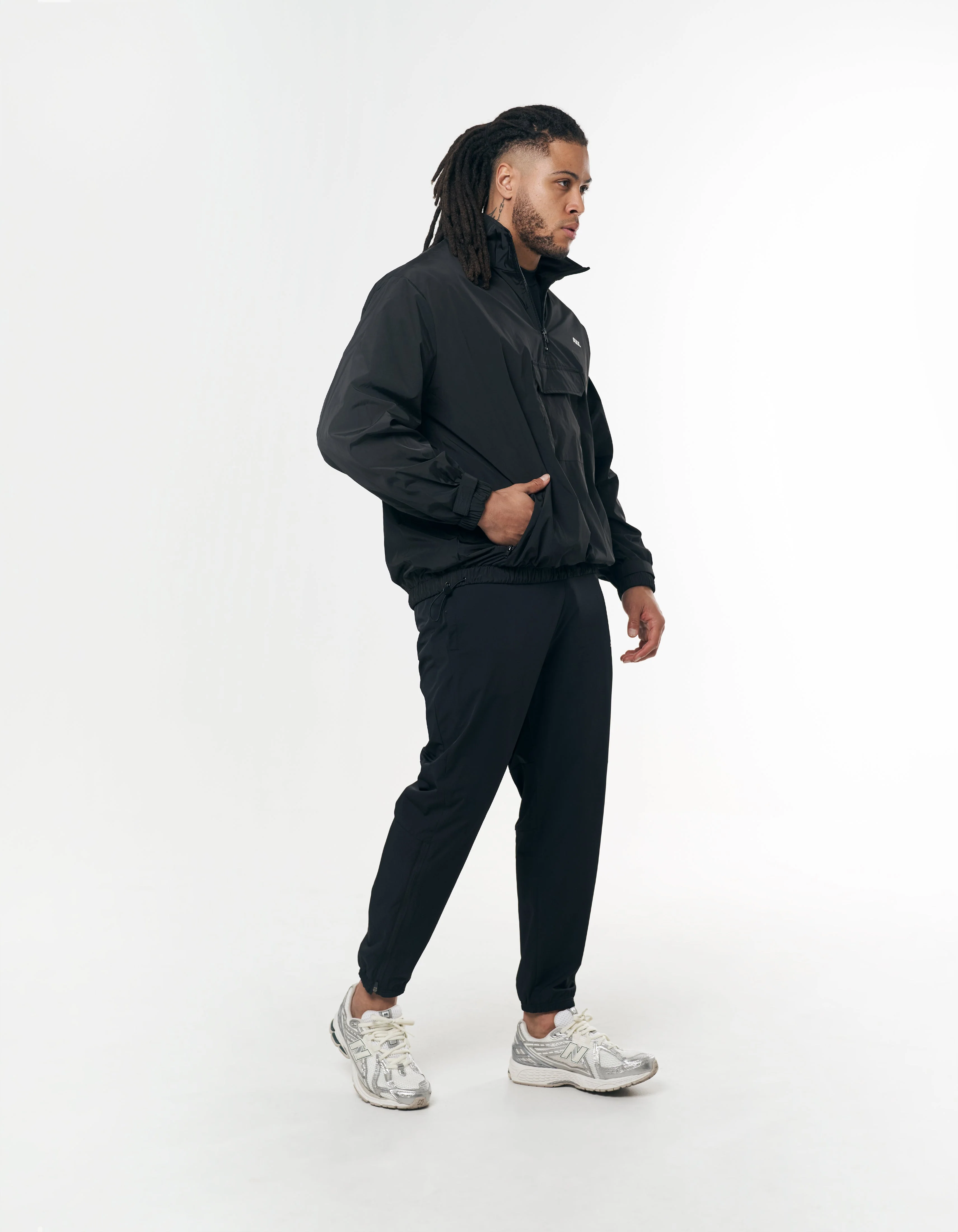 Mens Sport Jacket - Black - Image 5