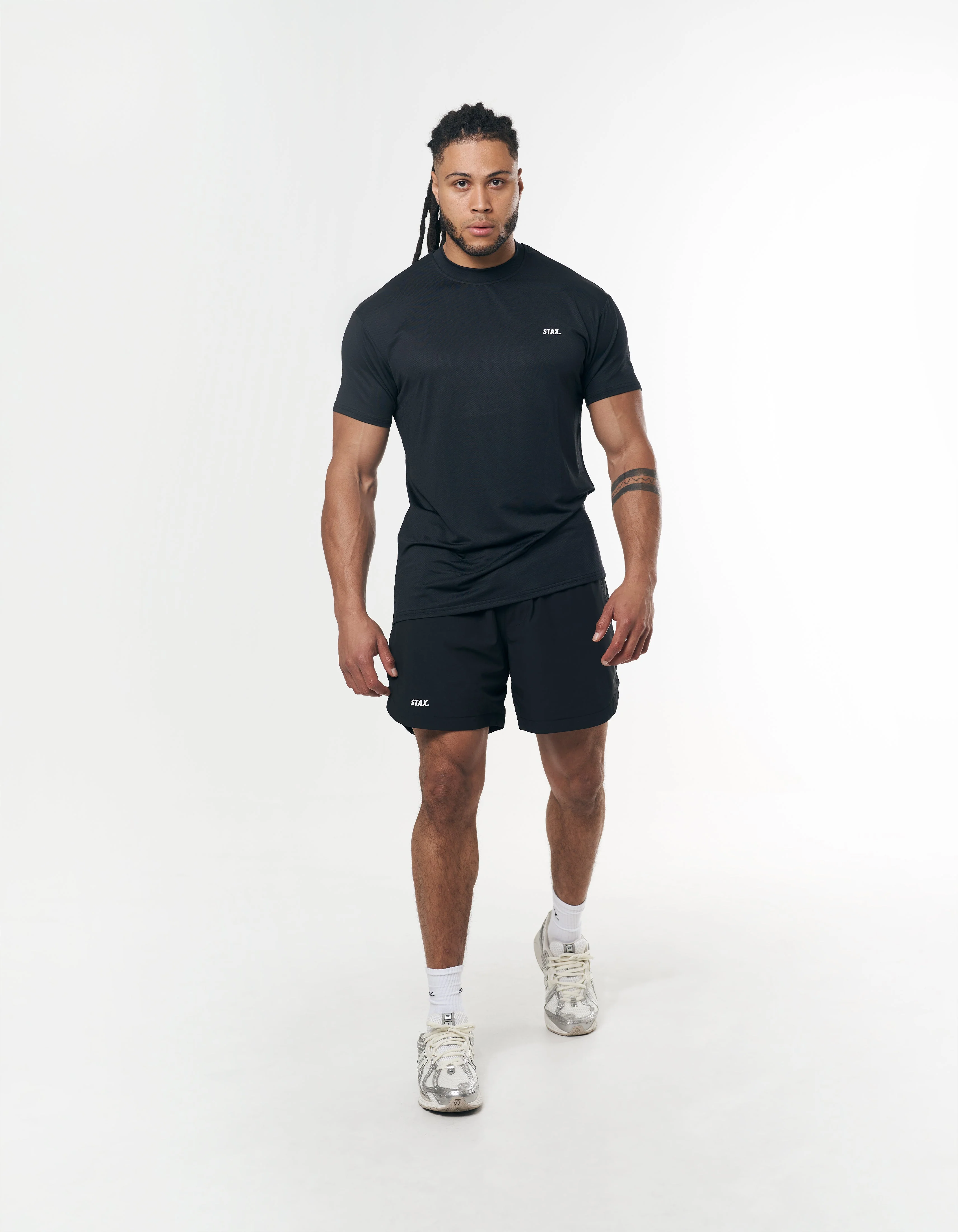 Mens Sport Tee - Black - Image 5