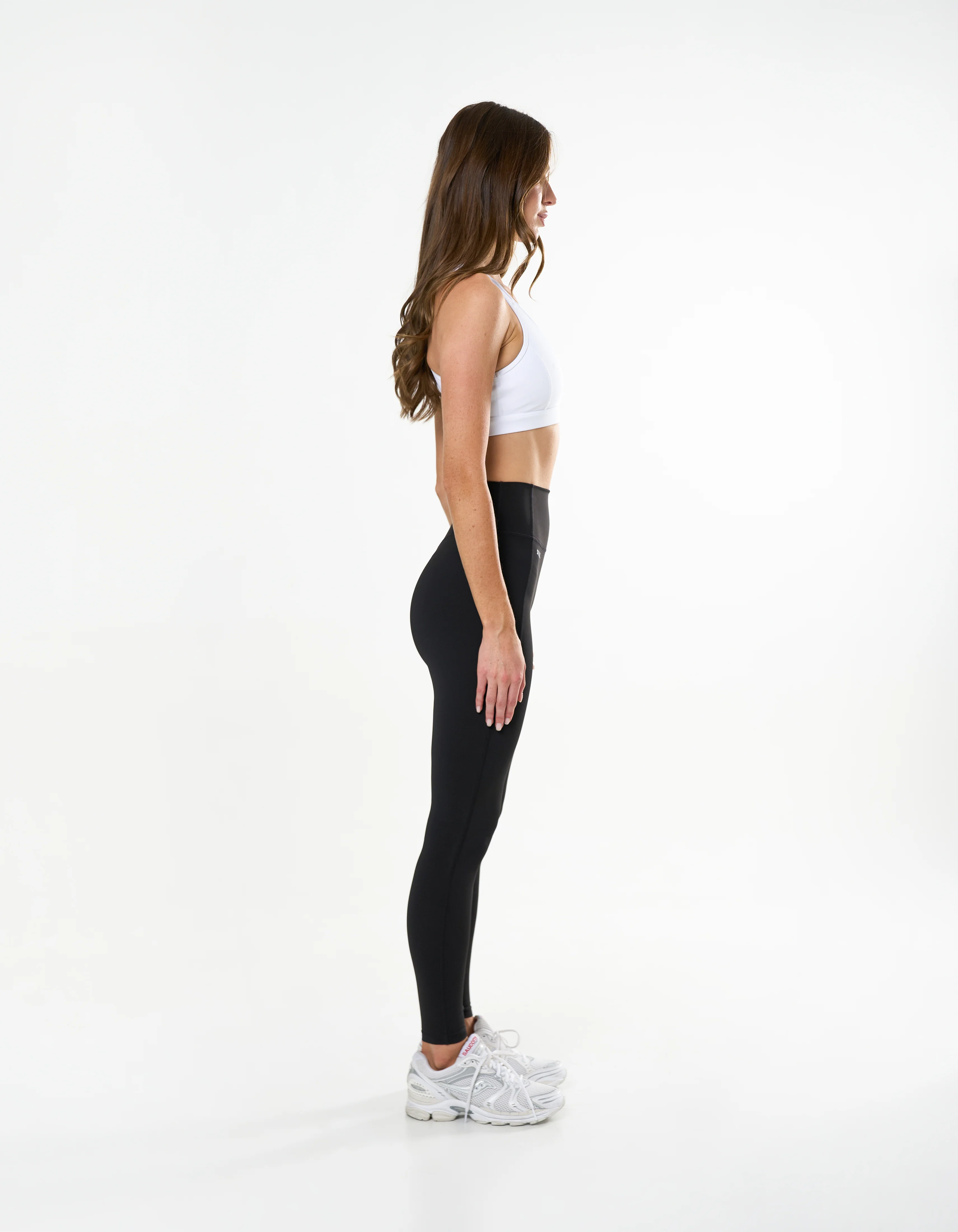 Mesh Racerback Sports Bra Astryx - White - Image 3
