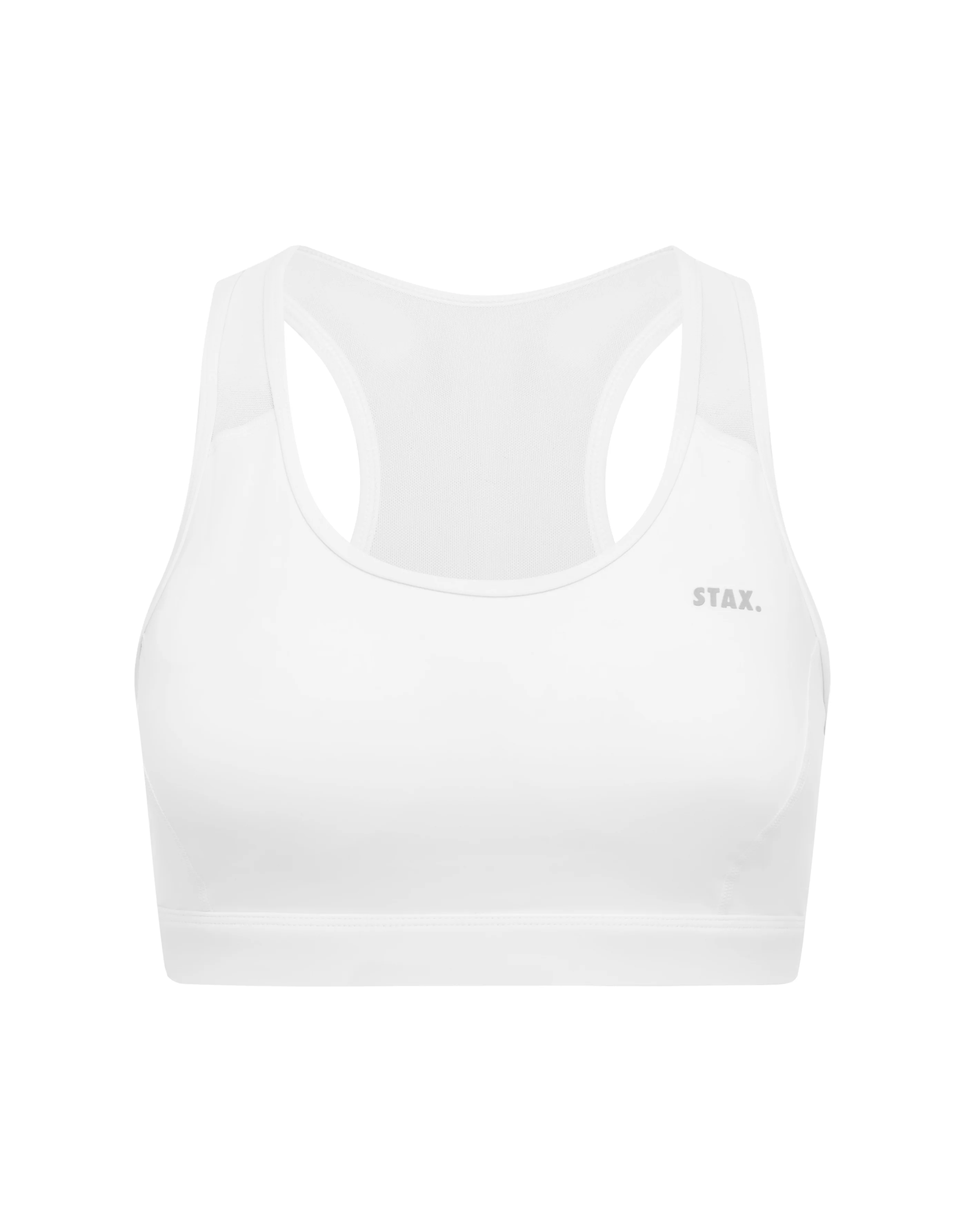 Mesh Racerback Sports Bra Astryx - White - Image 9