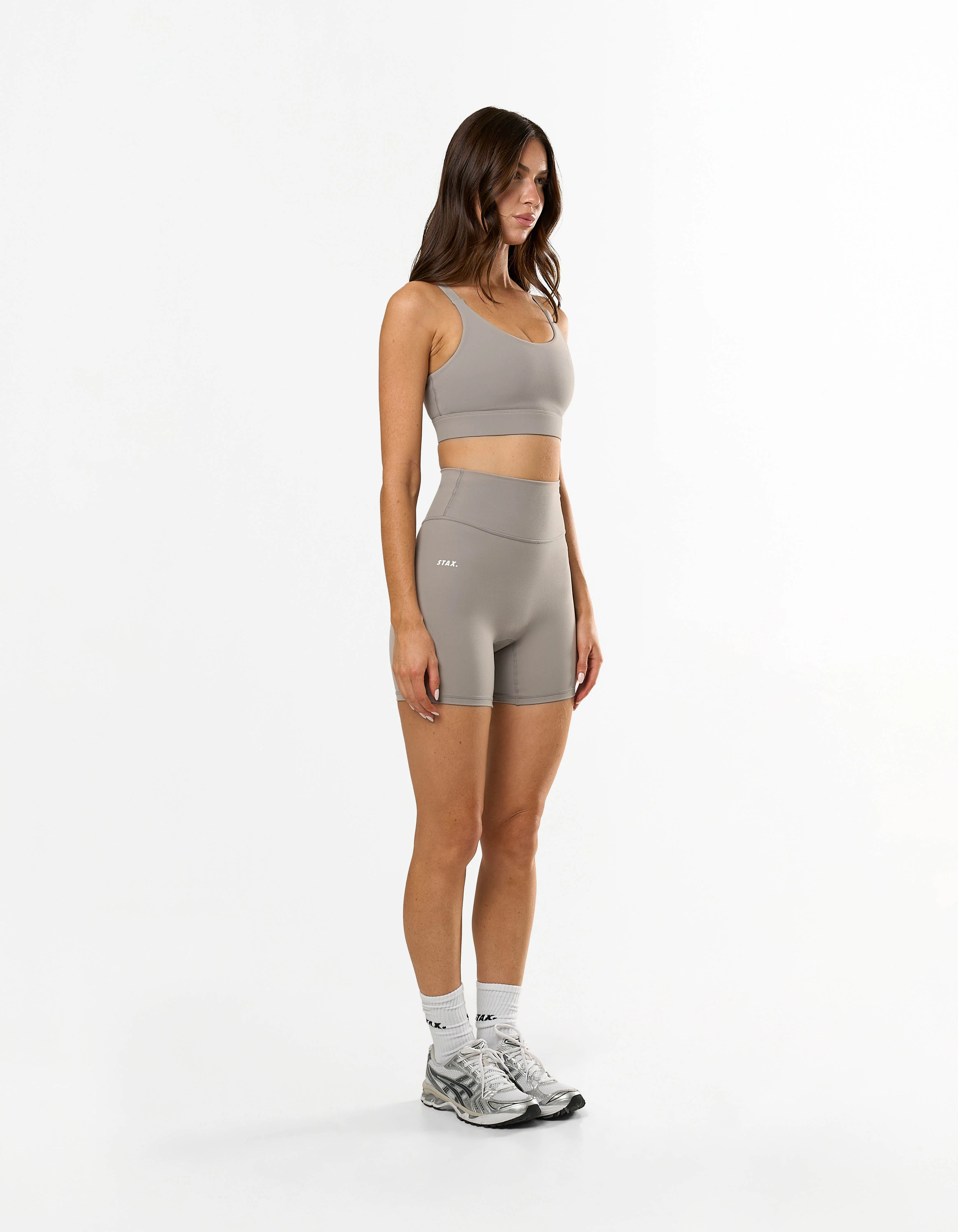 NFS Midi Bike Shorts NANDEX™ - Taupe - Image 3