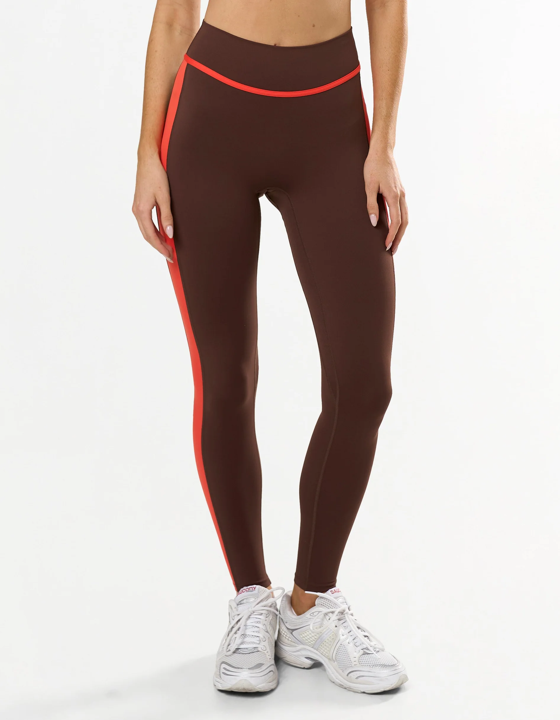 Panel Full Length Tights Airlyte - Cola
