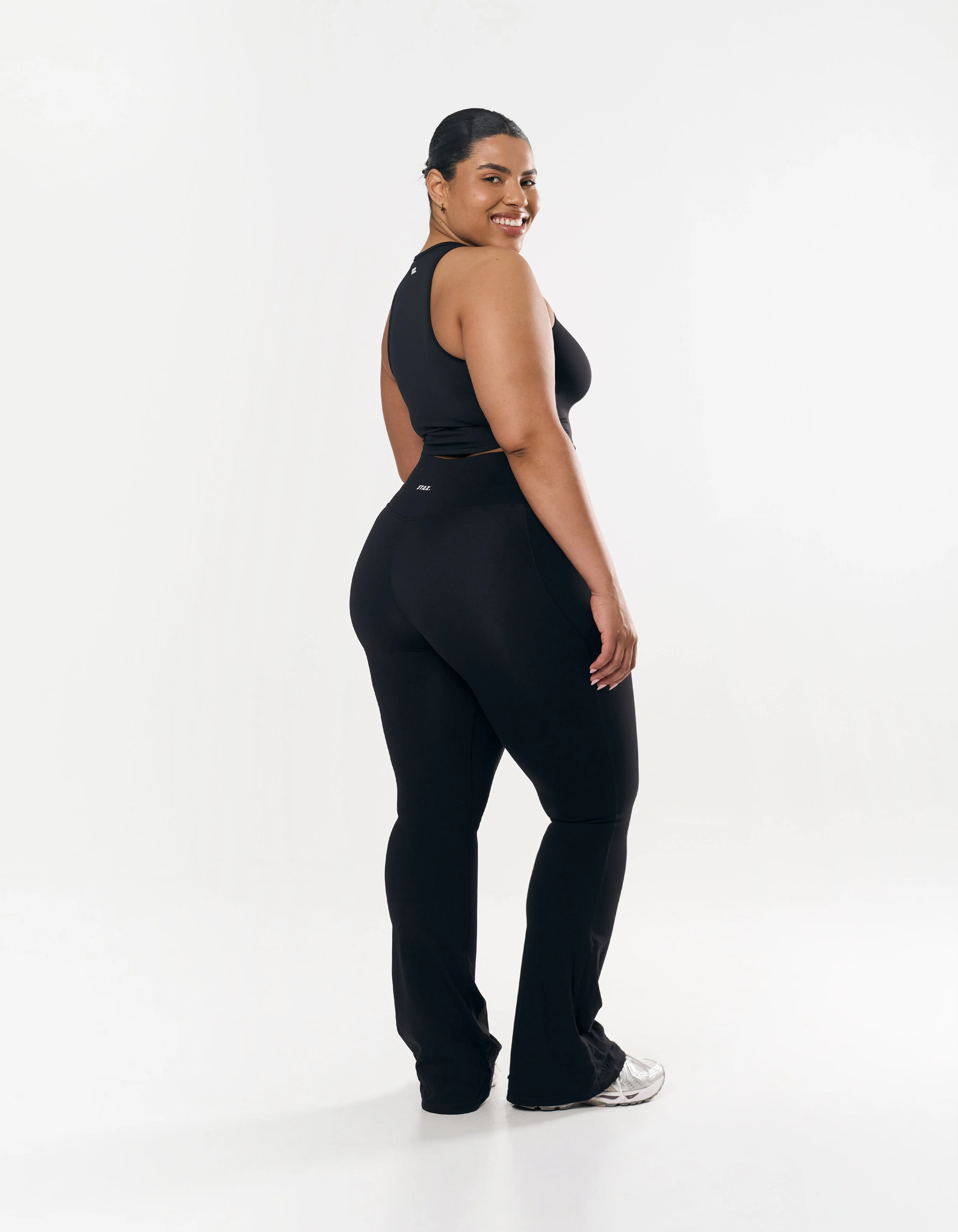 Phone Pocket Flare Tights NANDEX™ - Black - Image 5
