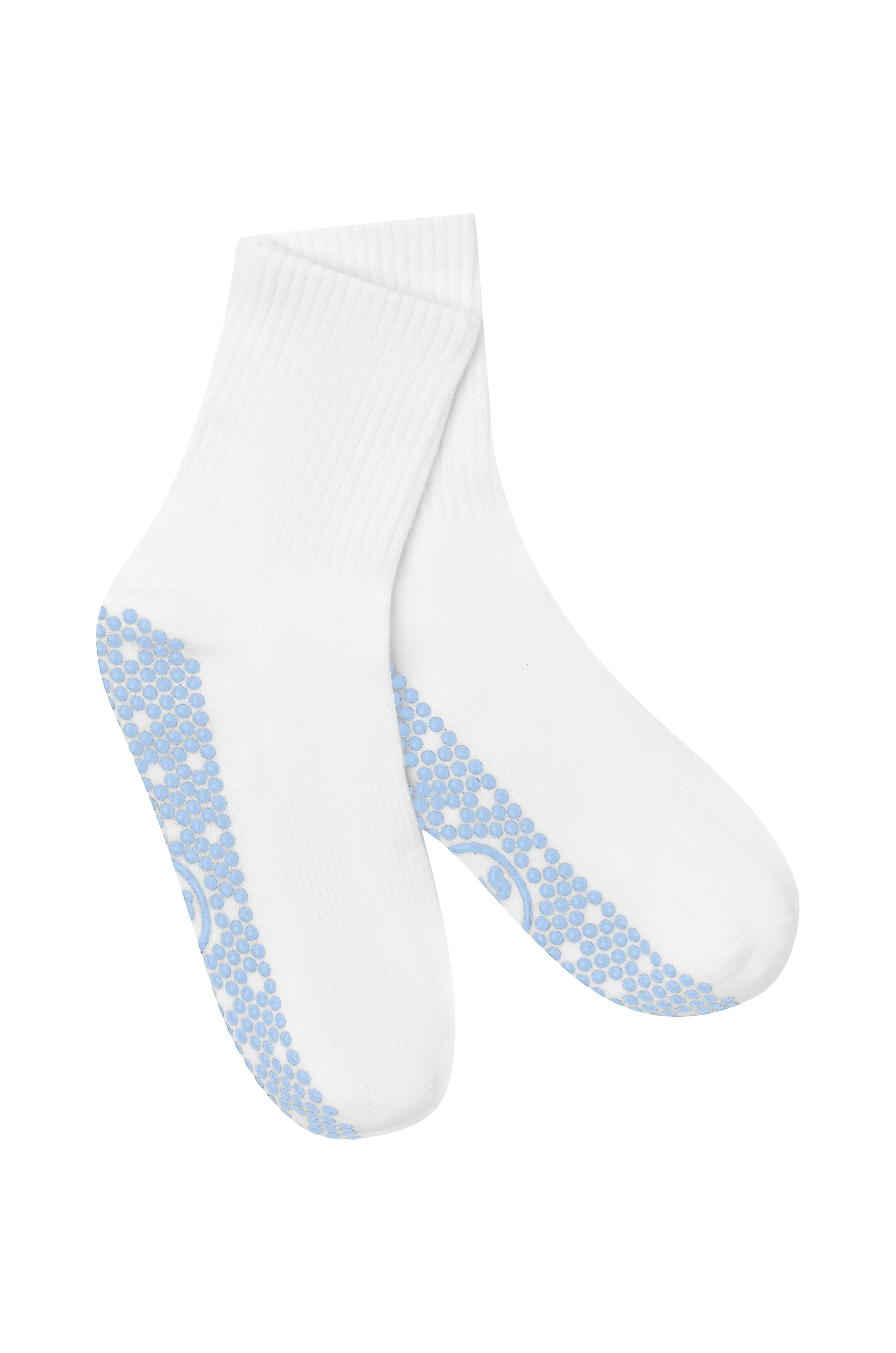 Pilates Grip Socks - Blue - Image 2