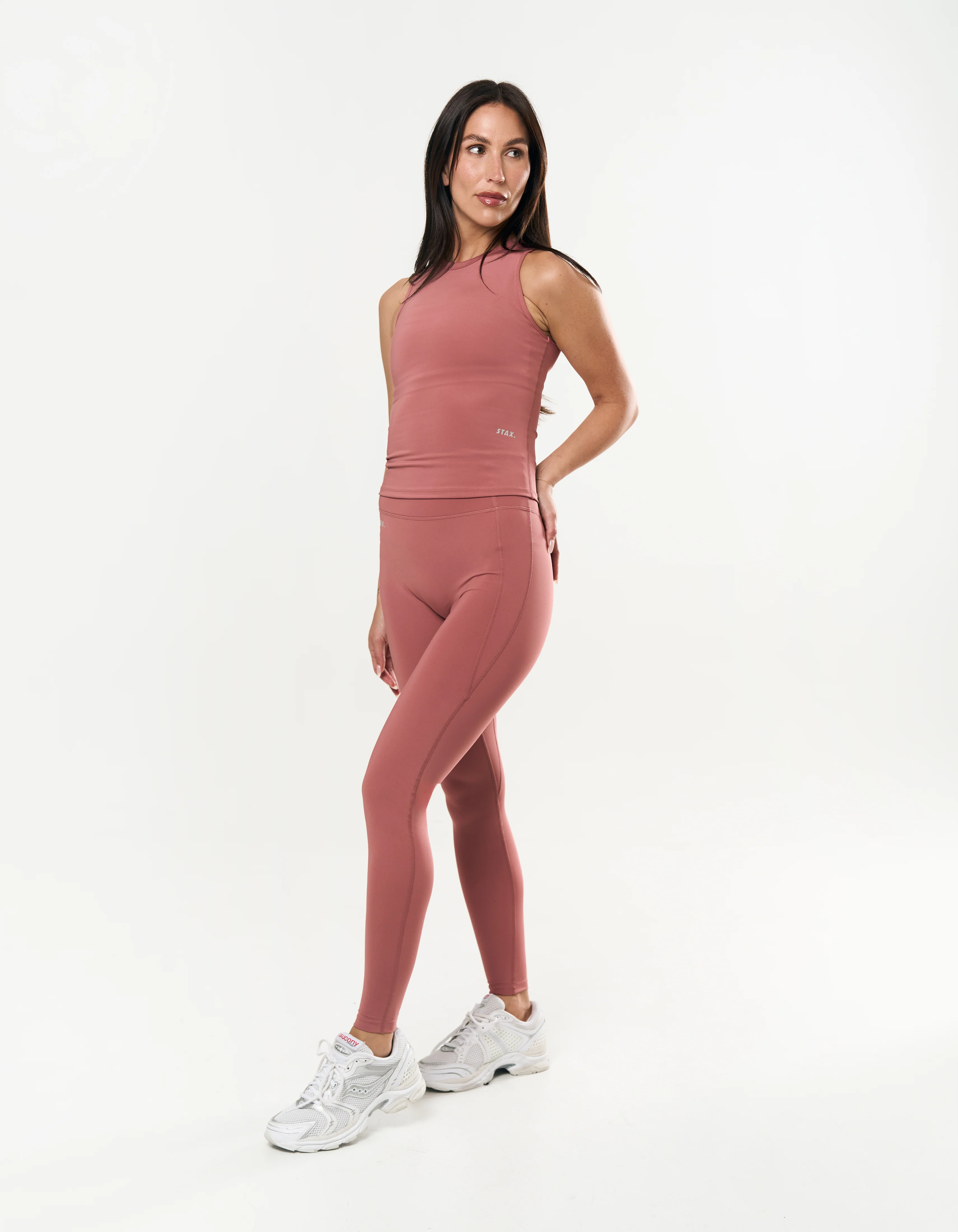 Pocket Full Length Tights Astryx - Rust - Image 6