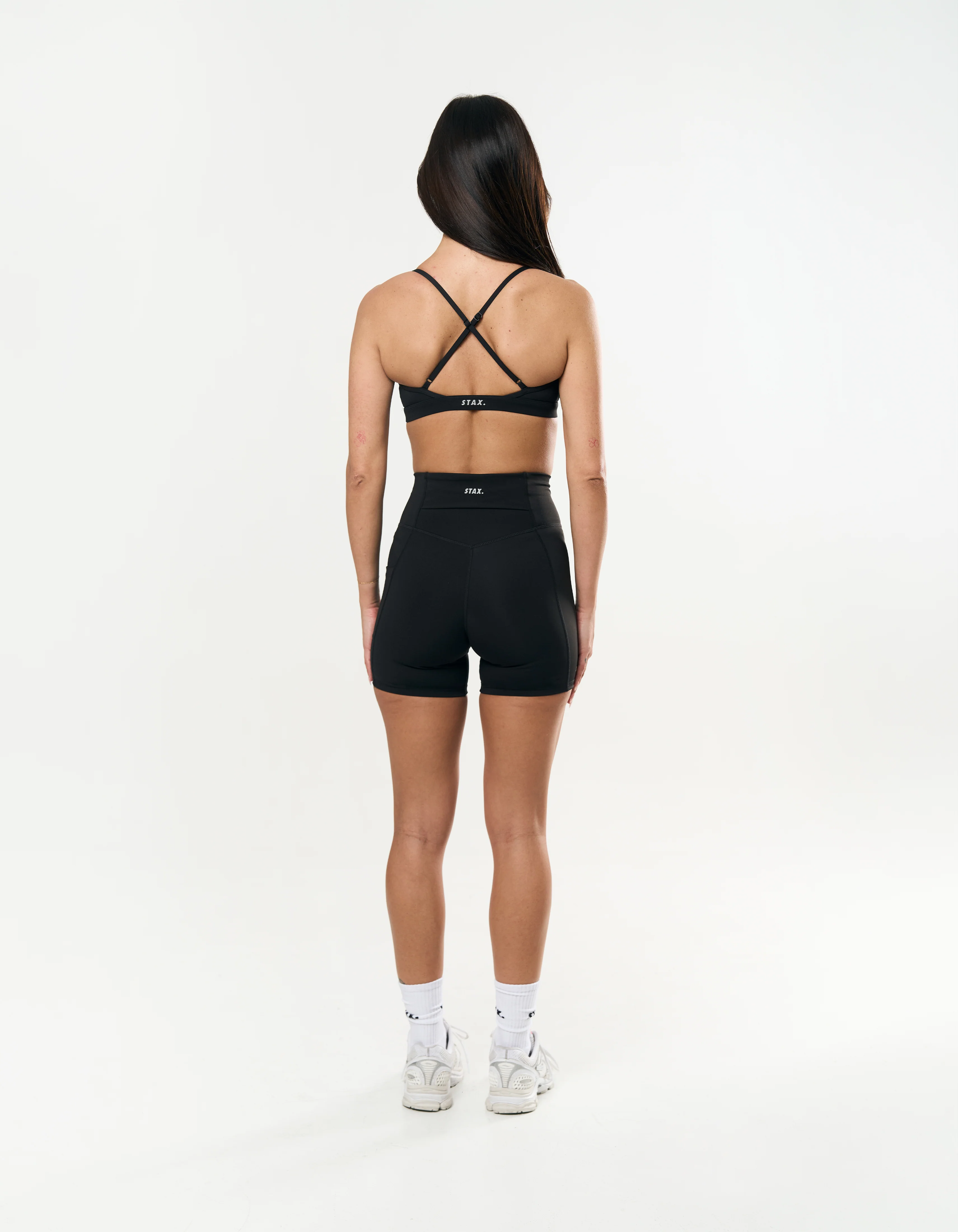 Pocket Midi Bike Shorts Astryx - Carbon - Image 6