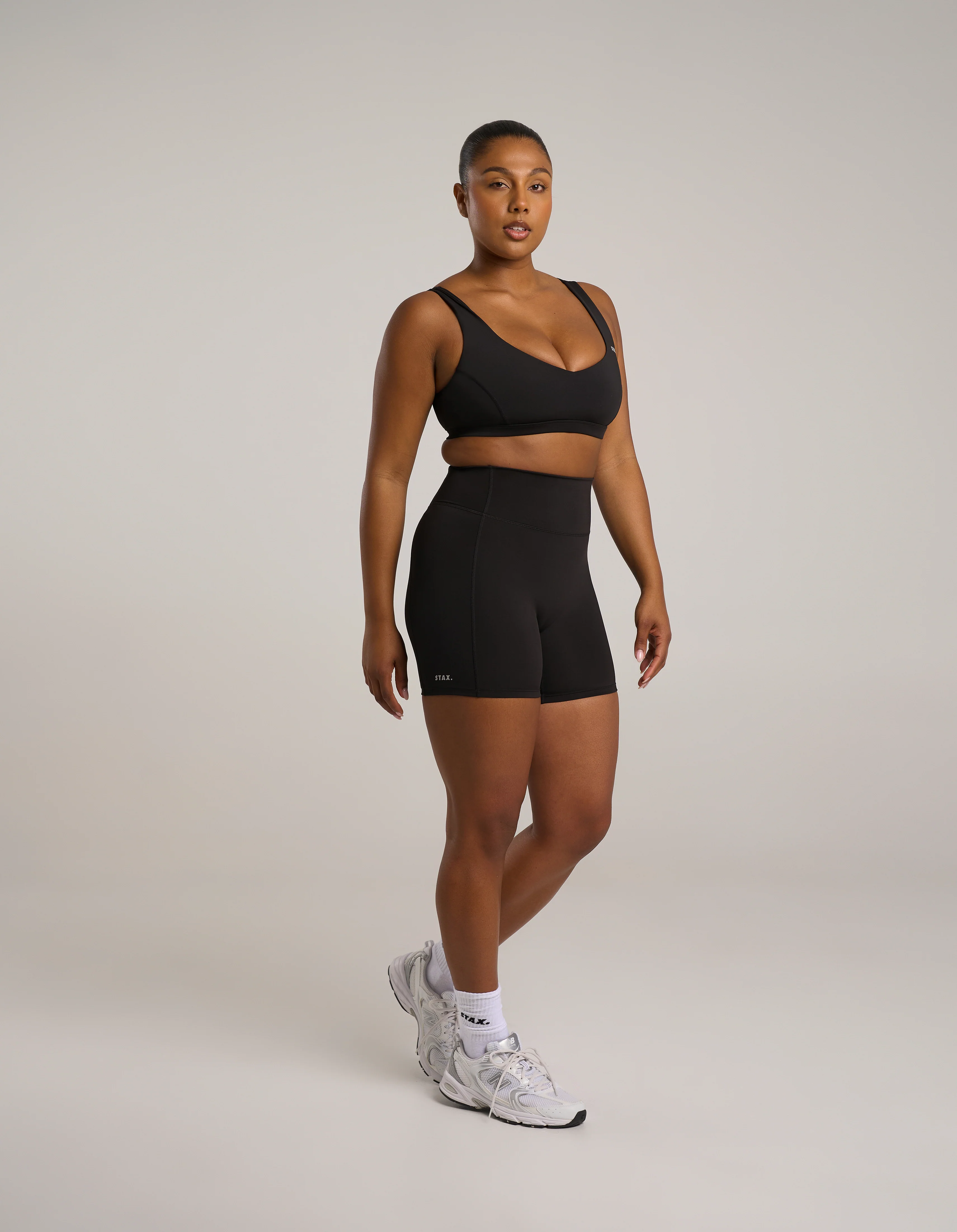 Pocket Midi Bike Shorts Astryx - Carbon - Image 8