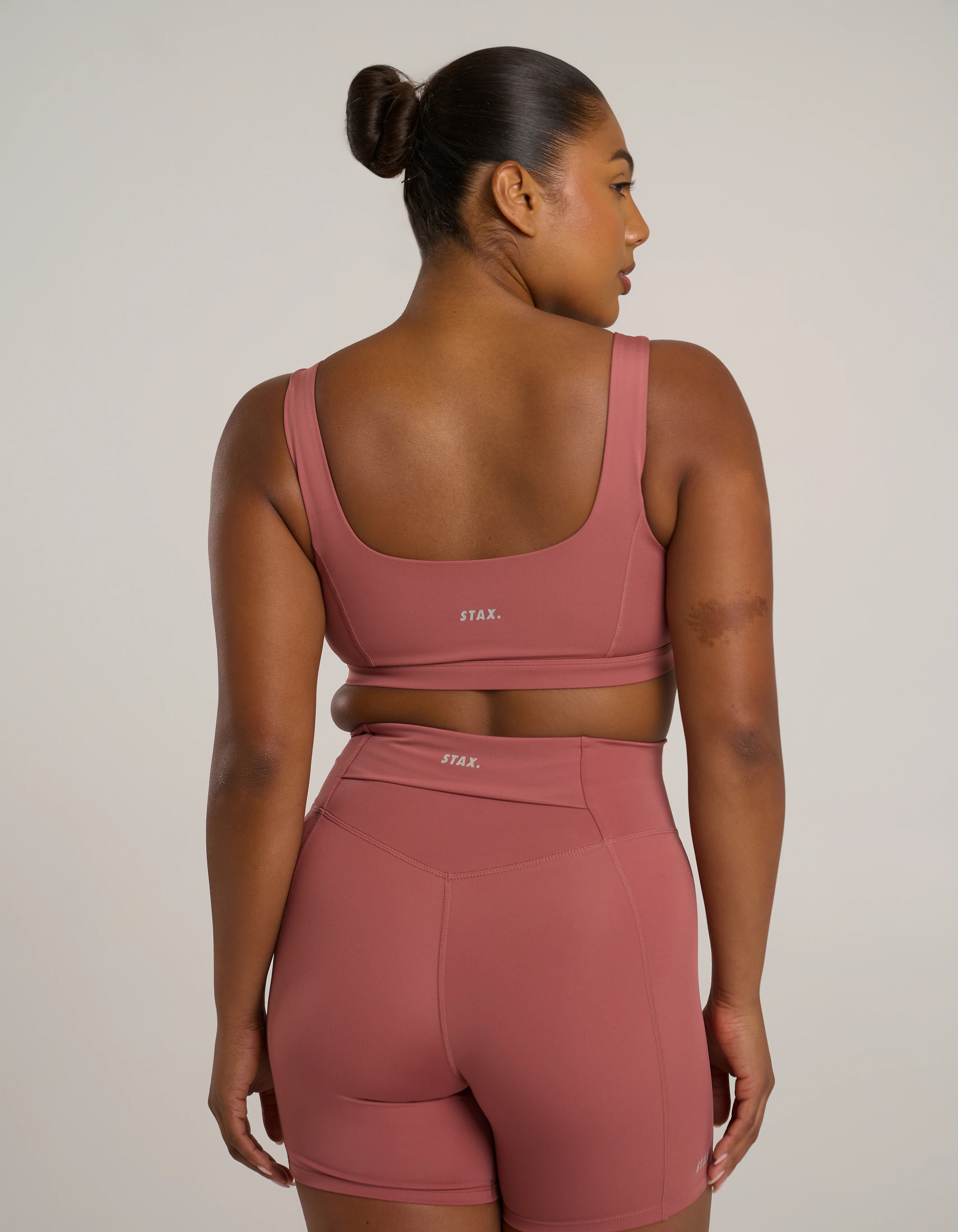 Pocket Midi Bike Shorts Astryx - Rust - Image 7