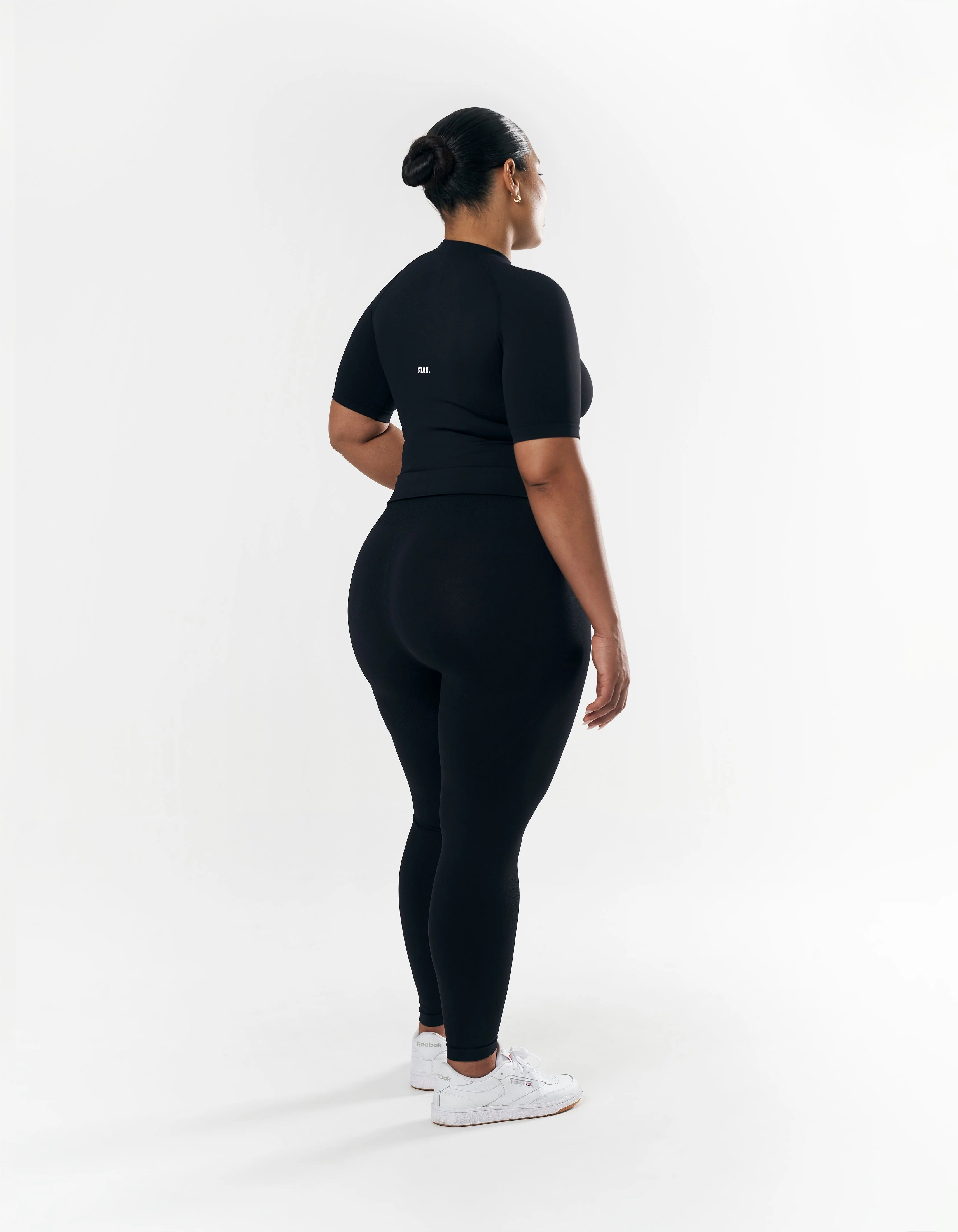 Premium Seamless High Neck Tee - Astro - Image 10
