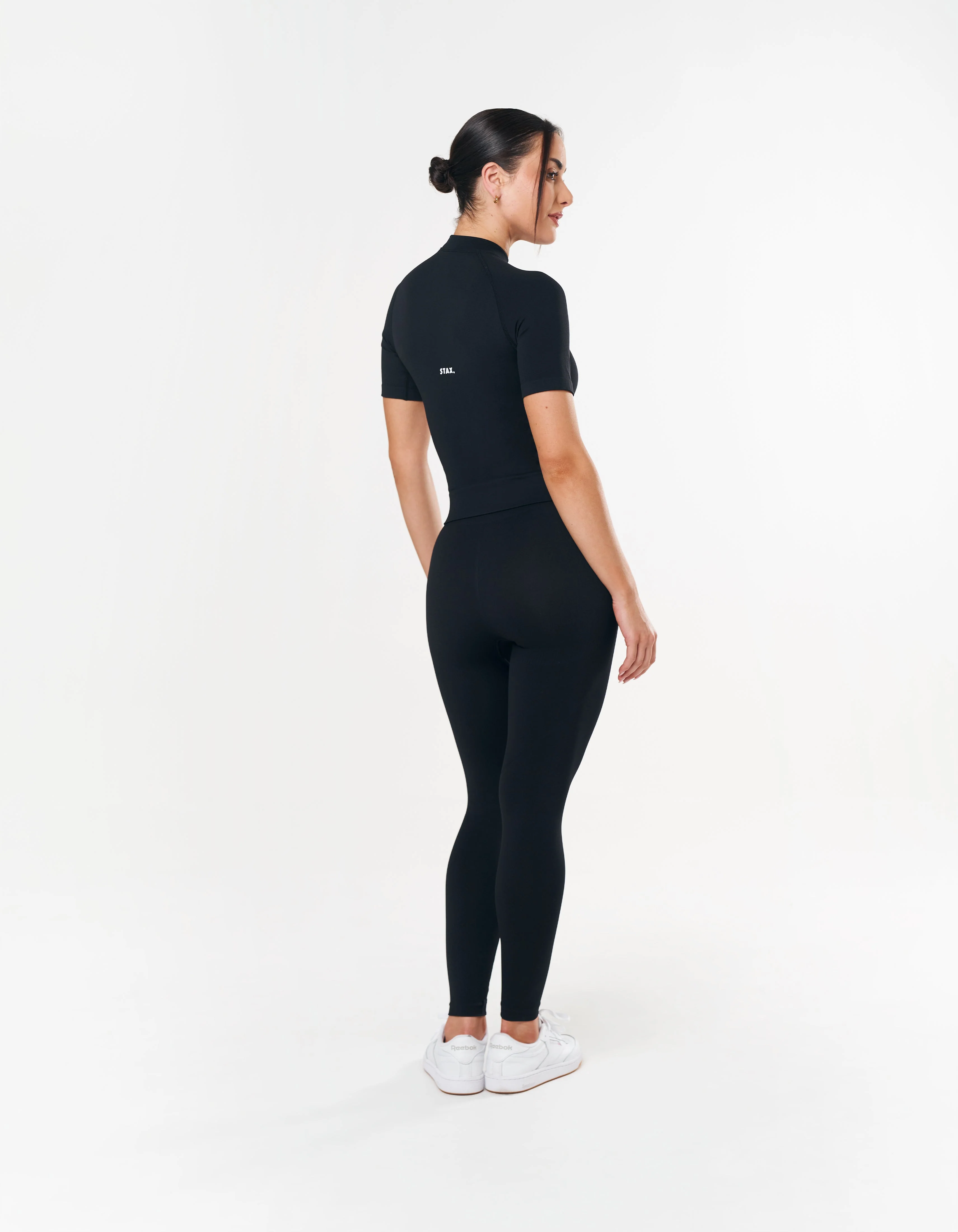 Premium Seamless High Neck Tee - Astro - Image 5