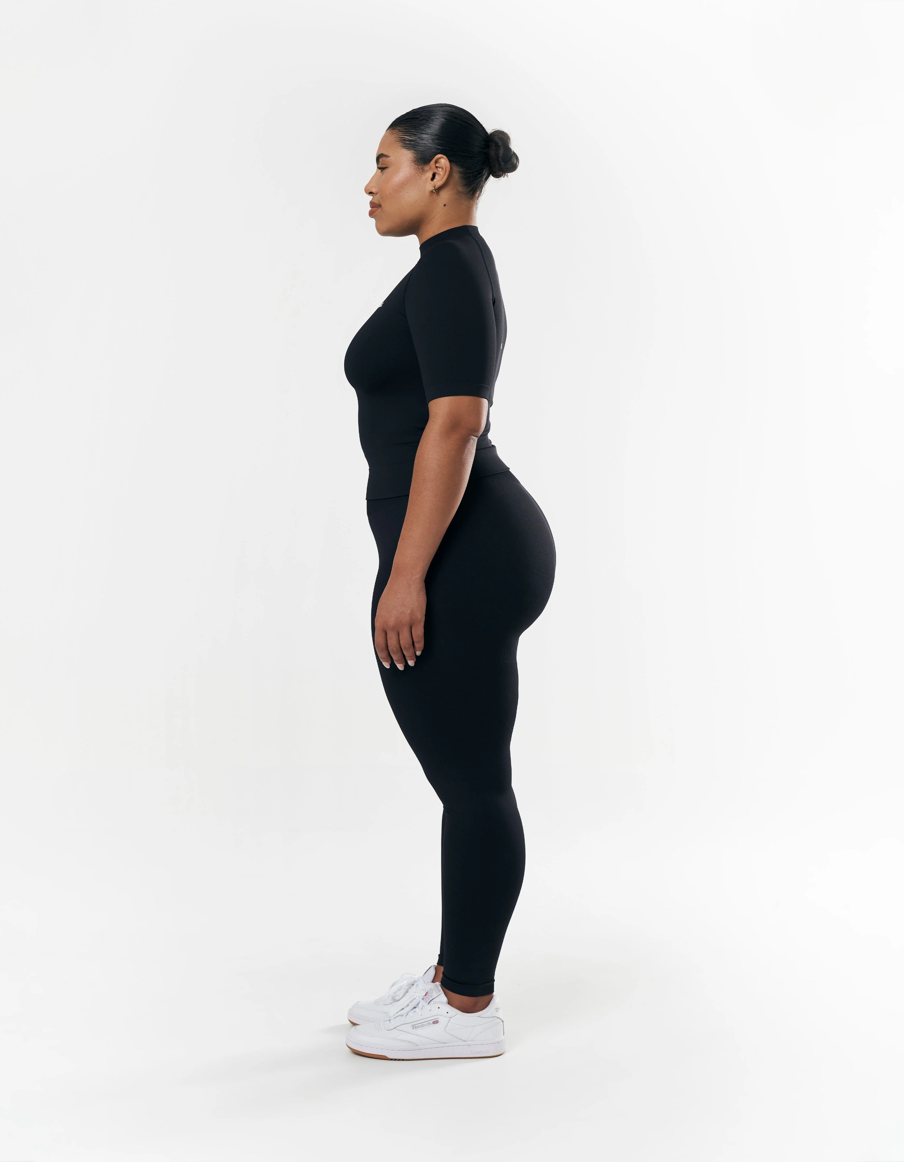Premium Seamless High Neck Tee - Astro - Image 7