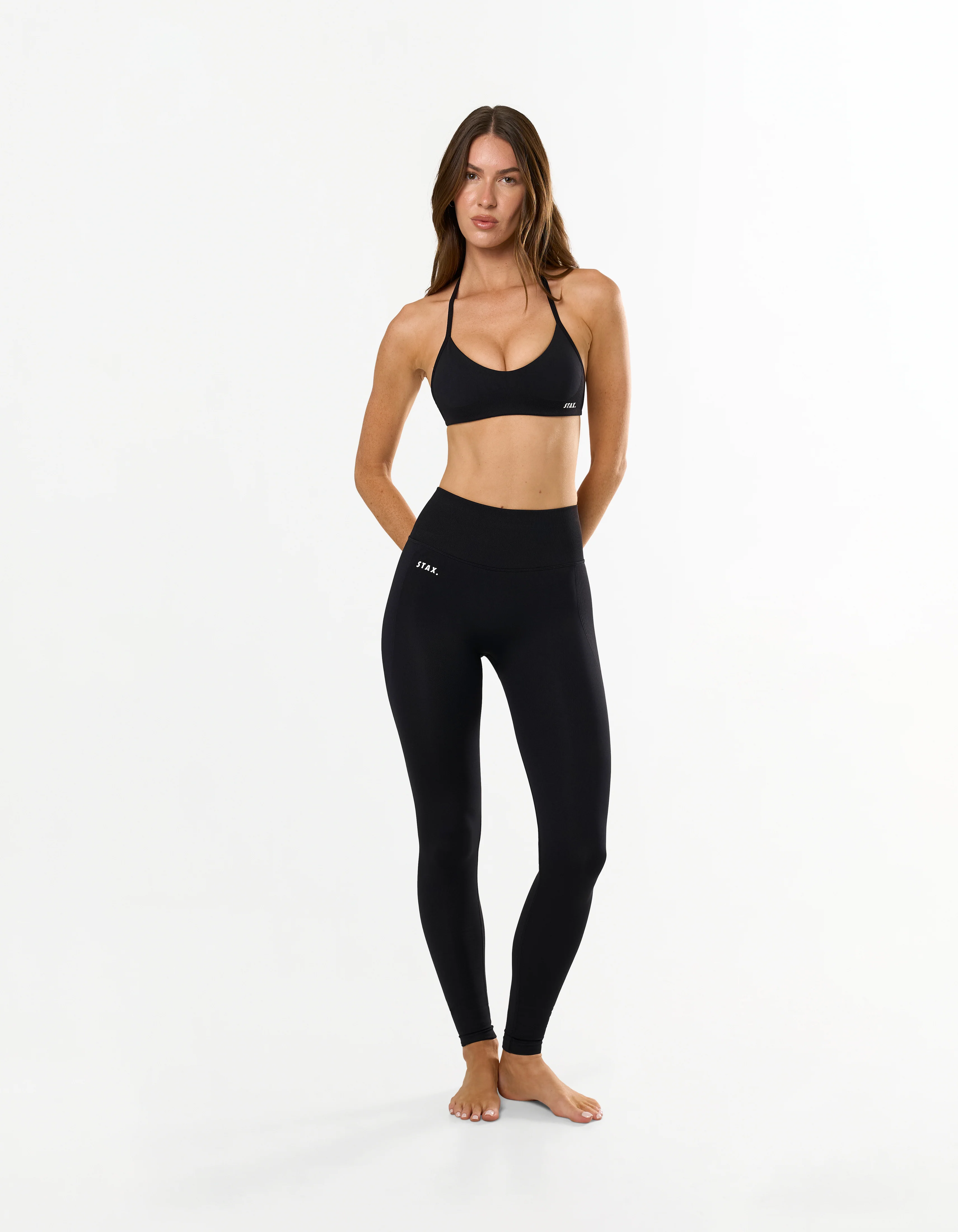 Premium Seamless Skulpt Tights - Black - Image 4