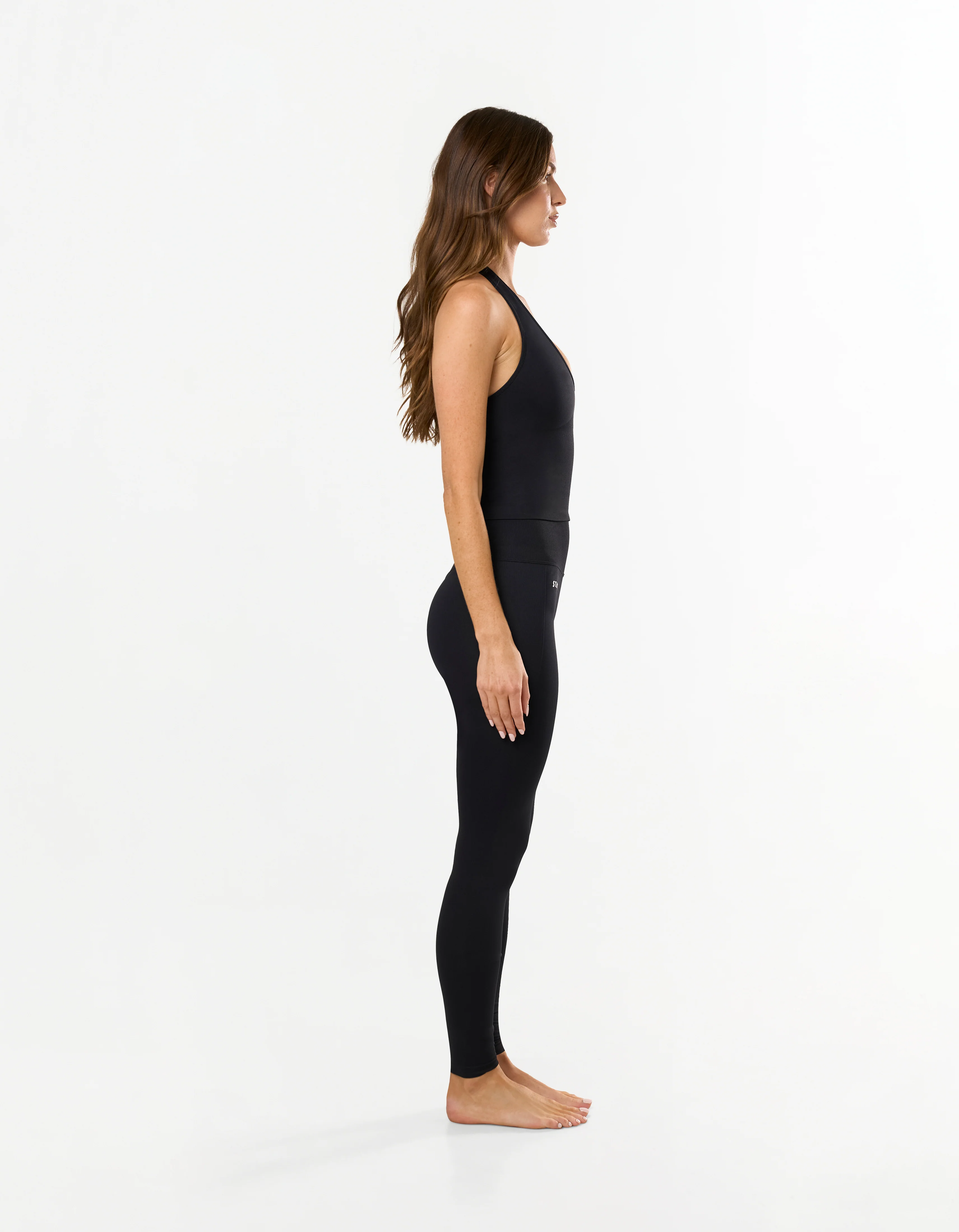 Premium Seamless Skulpt Tights - Black - Image 6