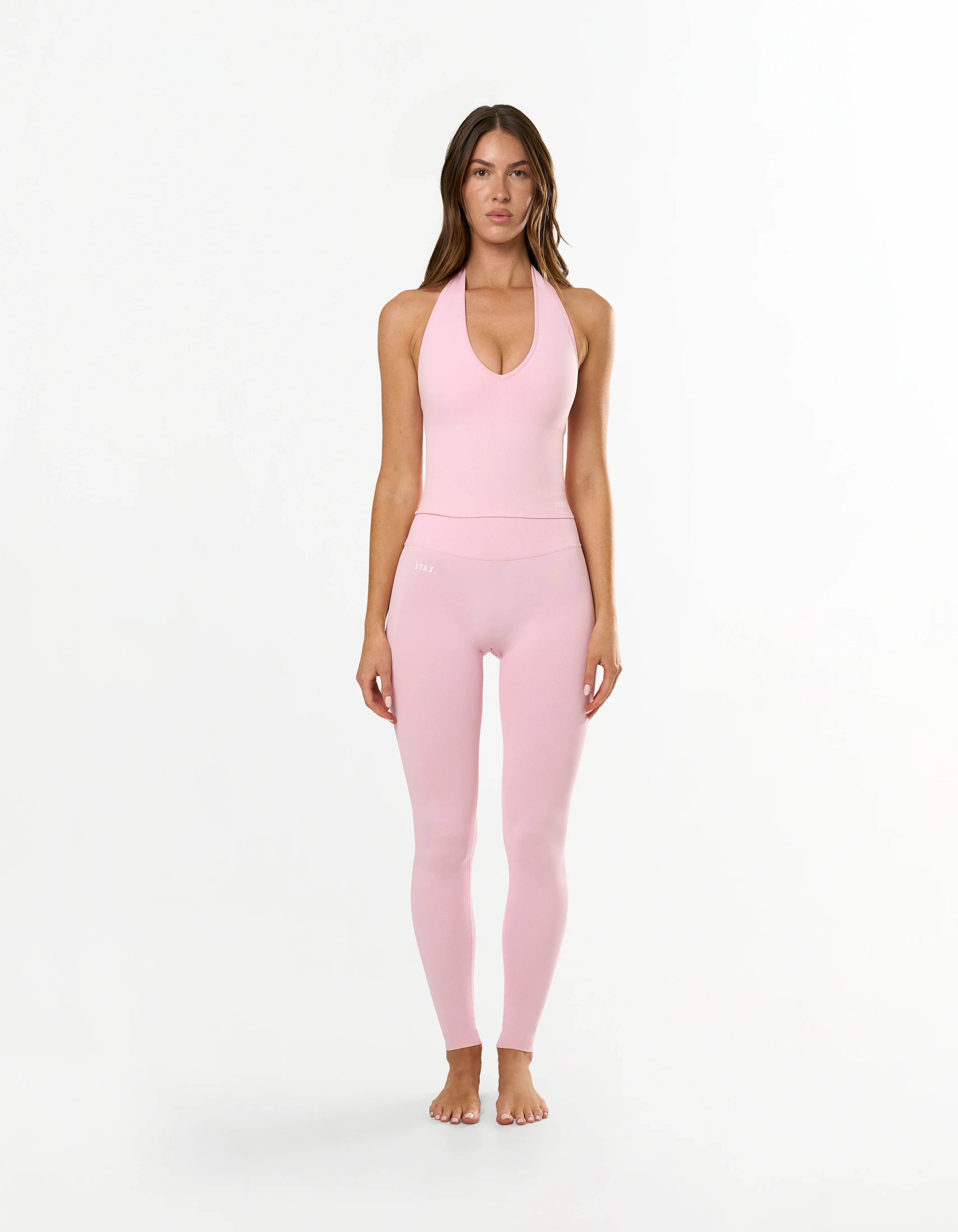 Premium Seamless Skulpt Tights - Pink - Image 9