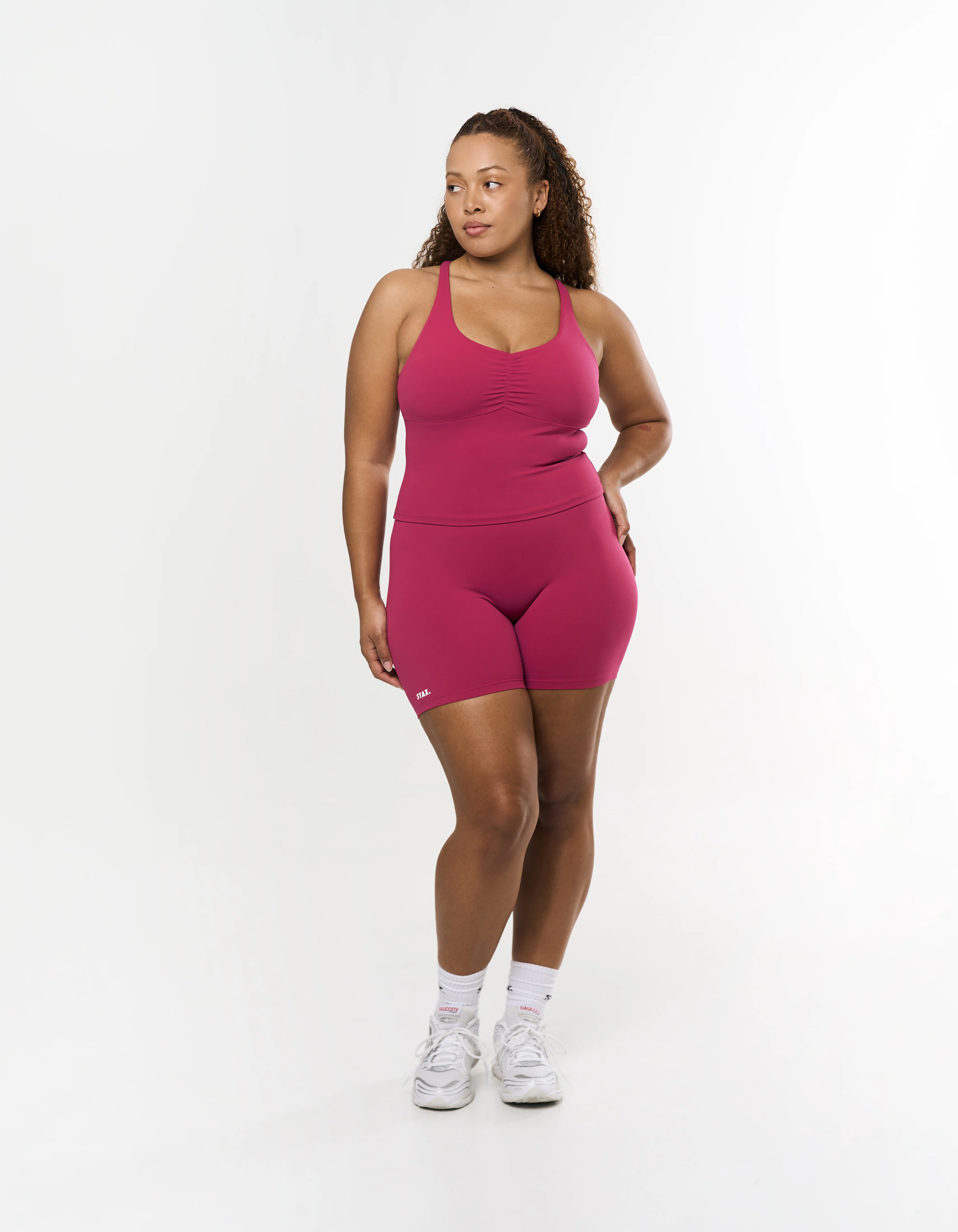 Ruched Tank Airlyte - Blossom - Image 2