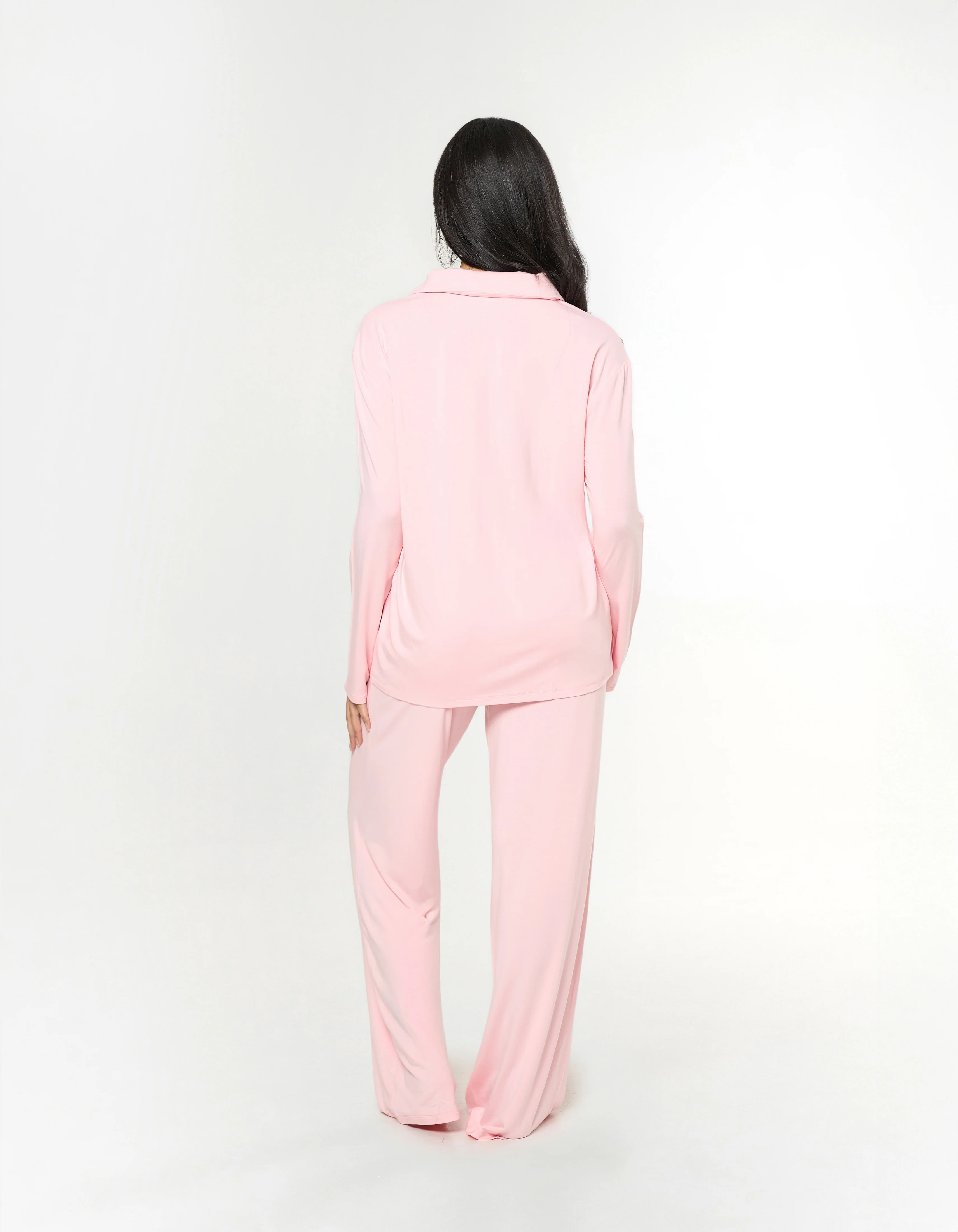 Sleep Long Sleeve Shirt - Baby Pink - Image 4
