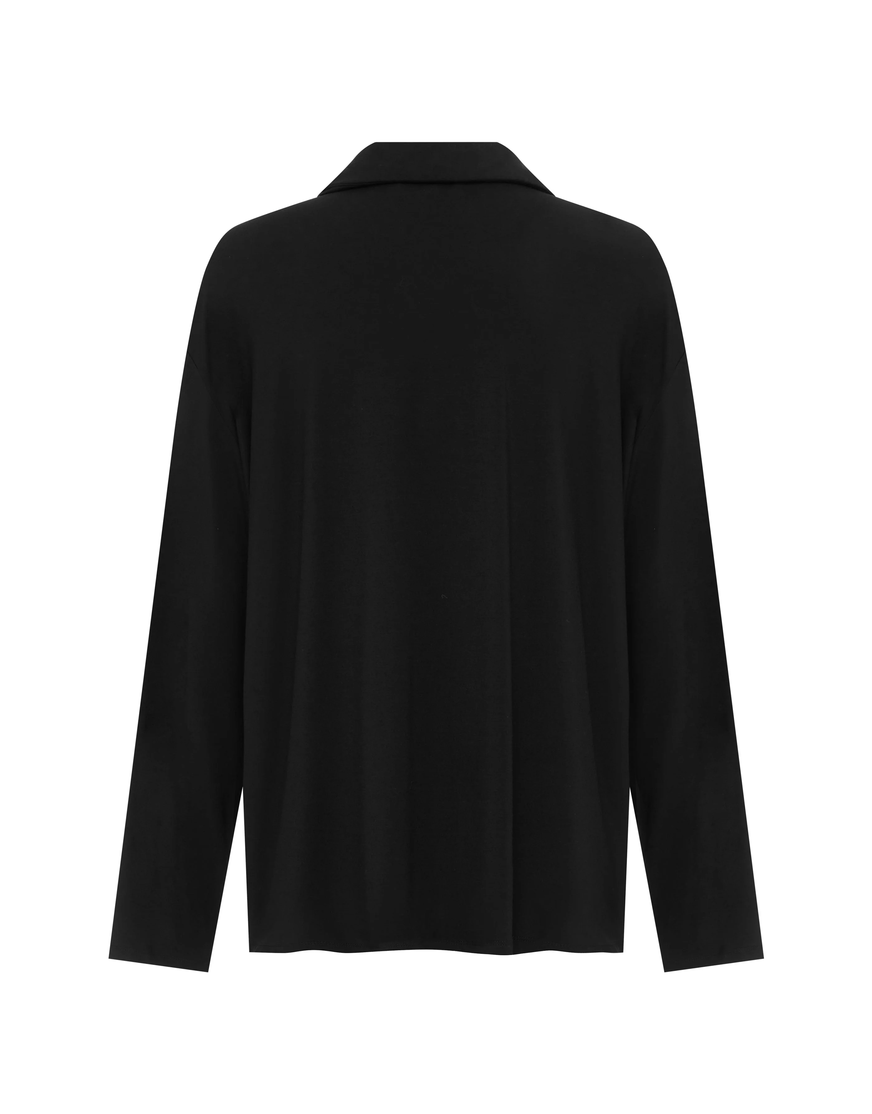 Sleep Long Sleeve Shirt - Black - Image 12