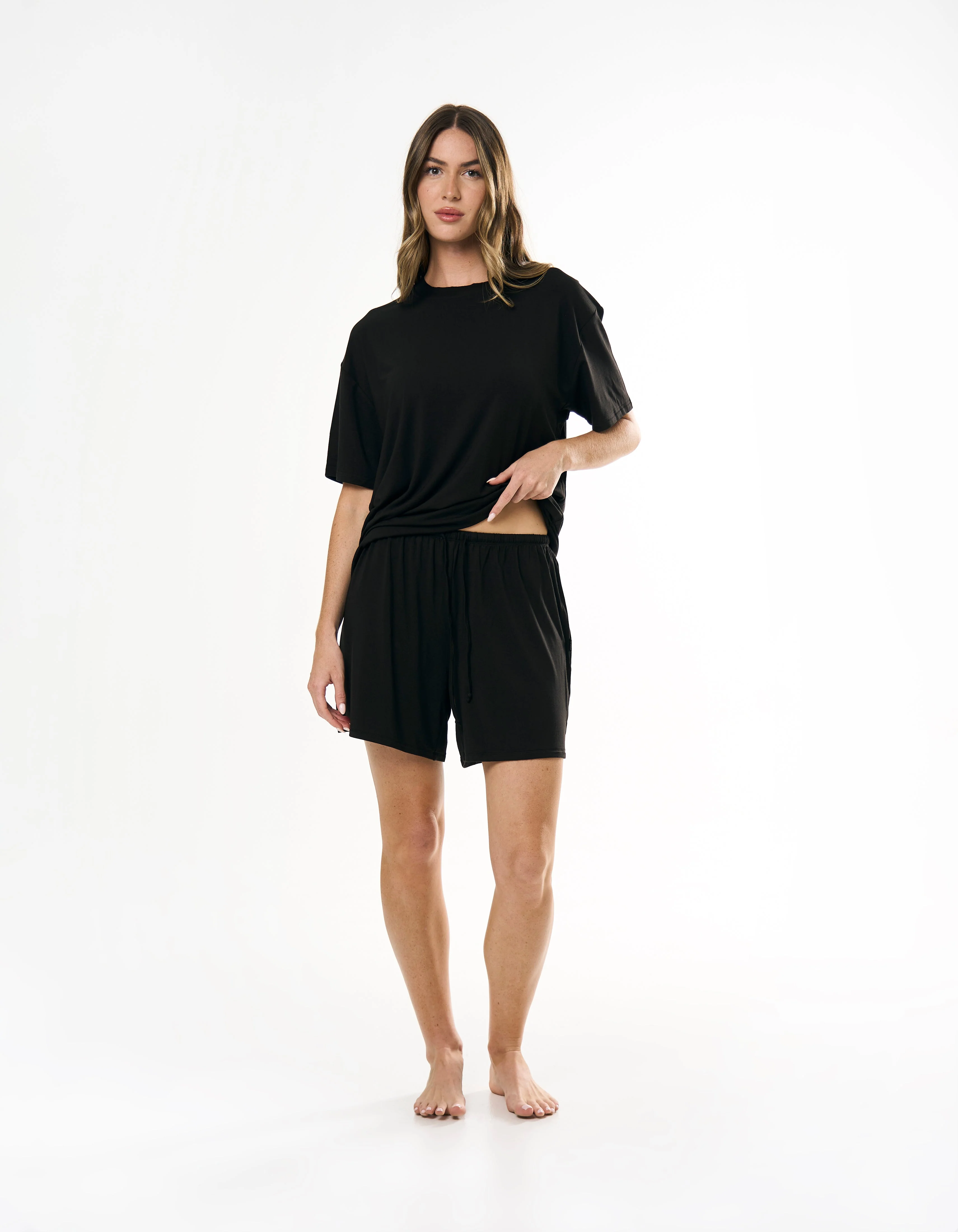 Sleep Tee - Black - Image 4