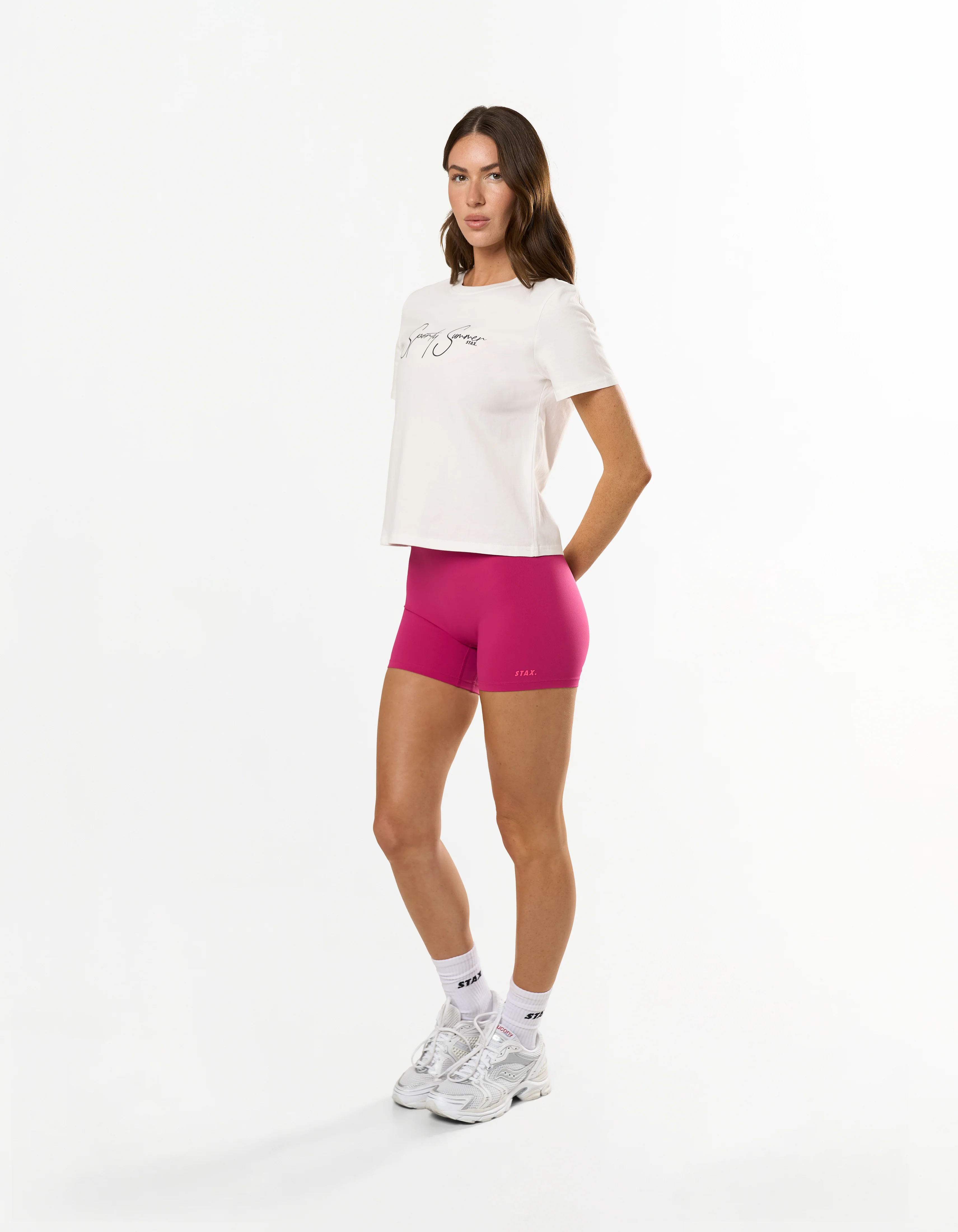 Sporty Summer Tee - White - Image 7