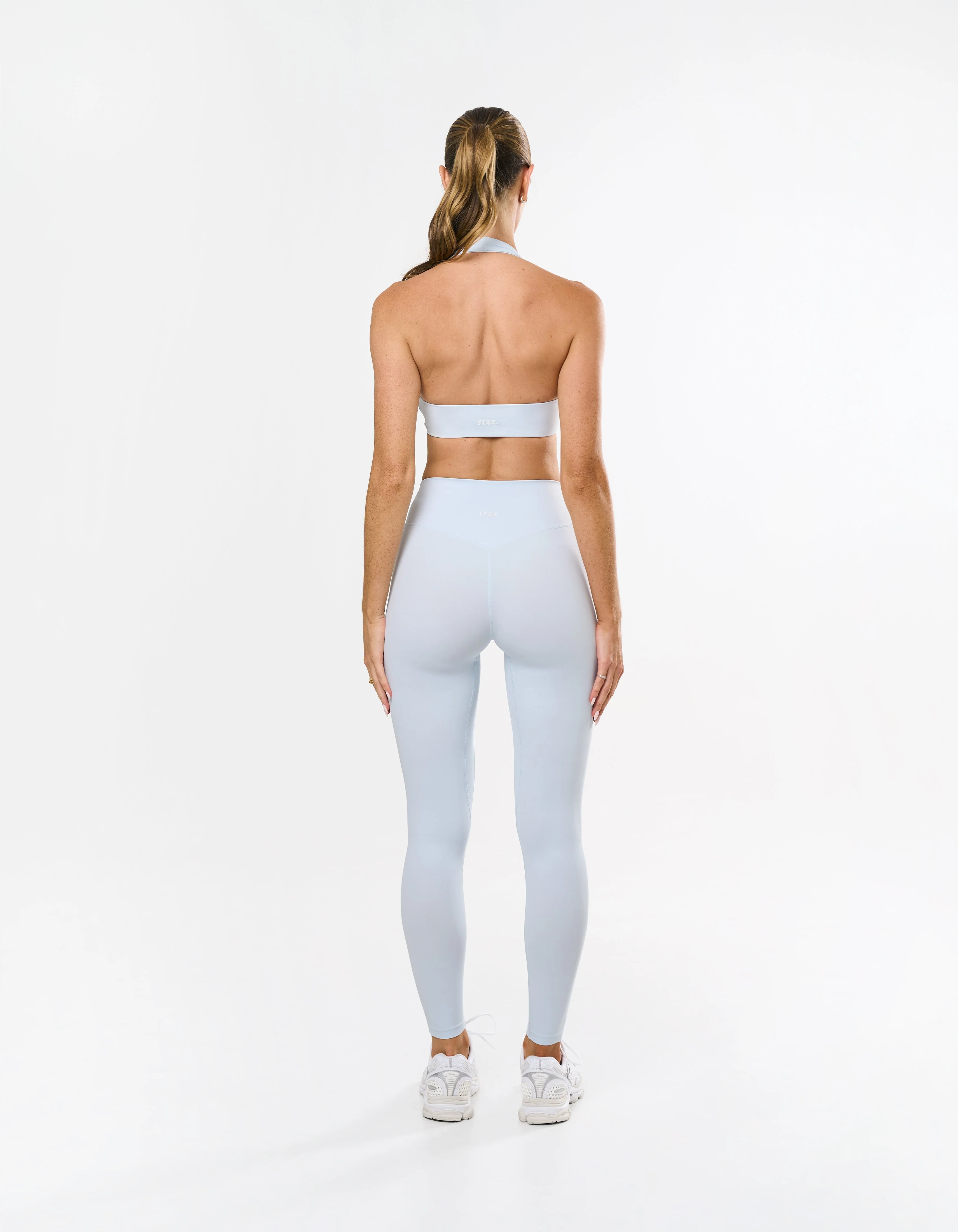 Square Neck Halter Crop Airlyte - Arctic - Image 5