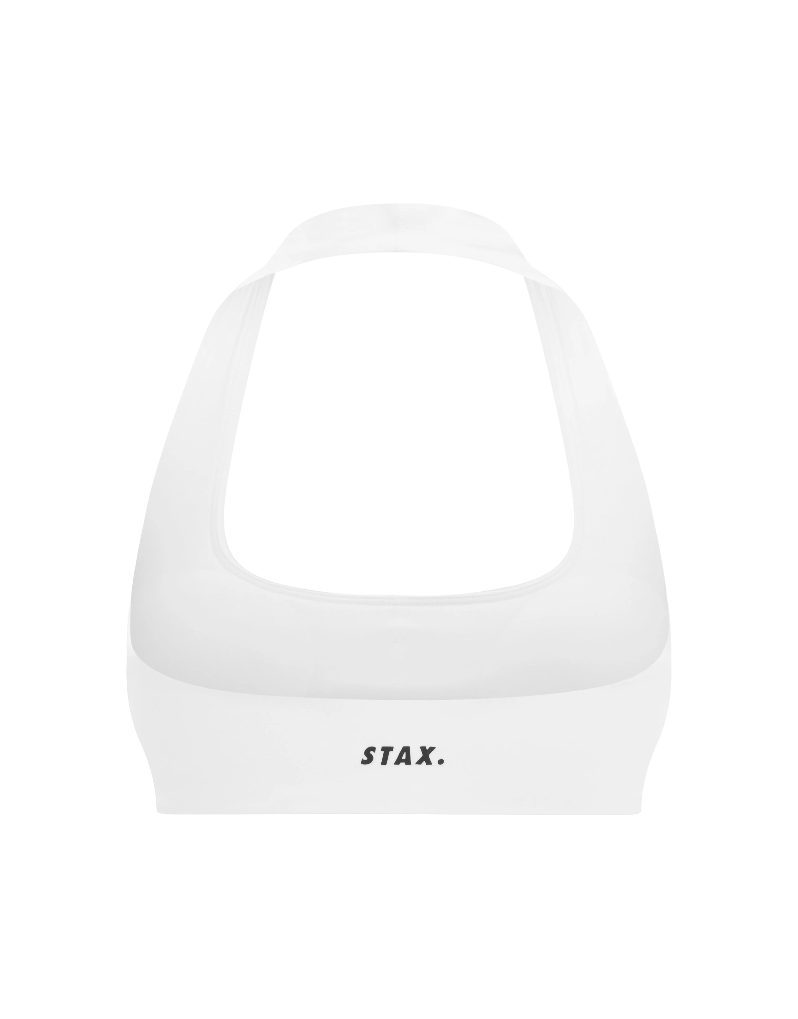 Square Neck Halter Crop Airlyte - White - Image 7